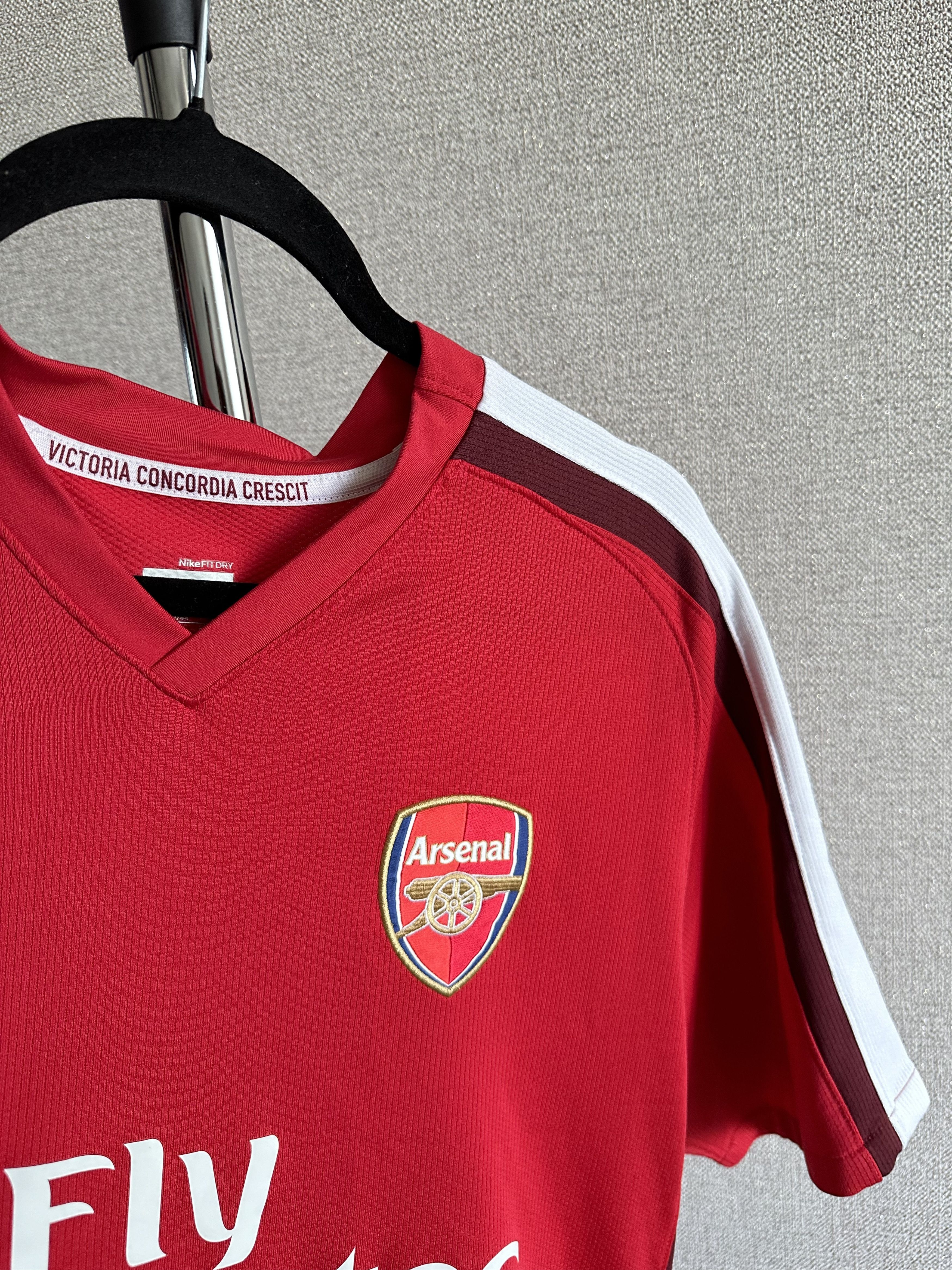 Nike 2009/10 Nike Arsenal FC Vintage Home Soccer Jersey/Shirt Size US L / EU 52-54 / 3 - 7 Thumbnail