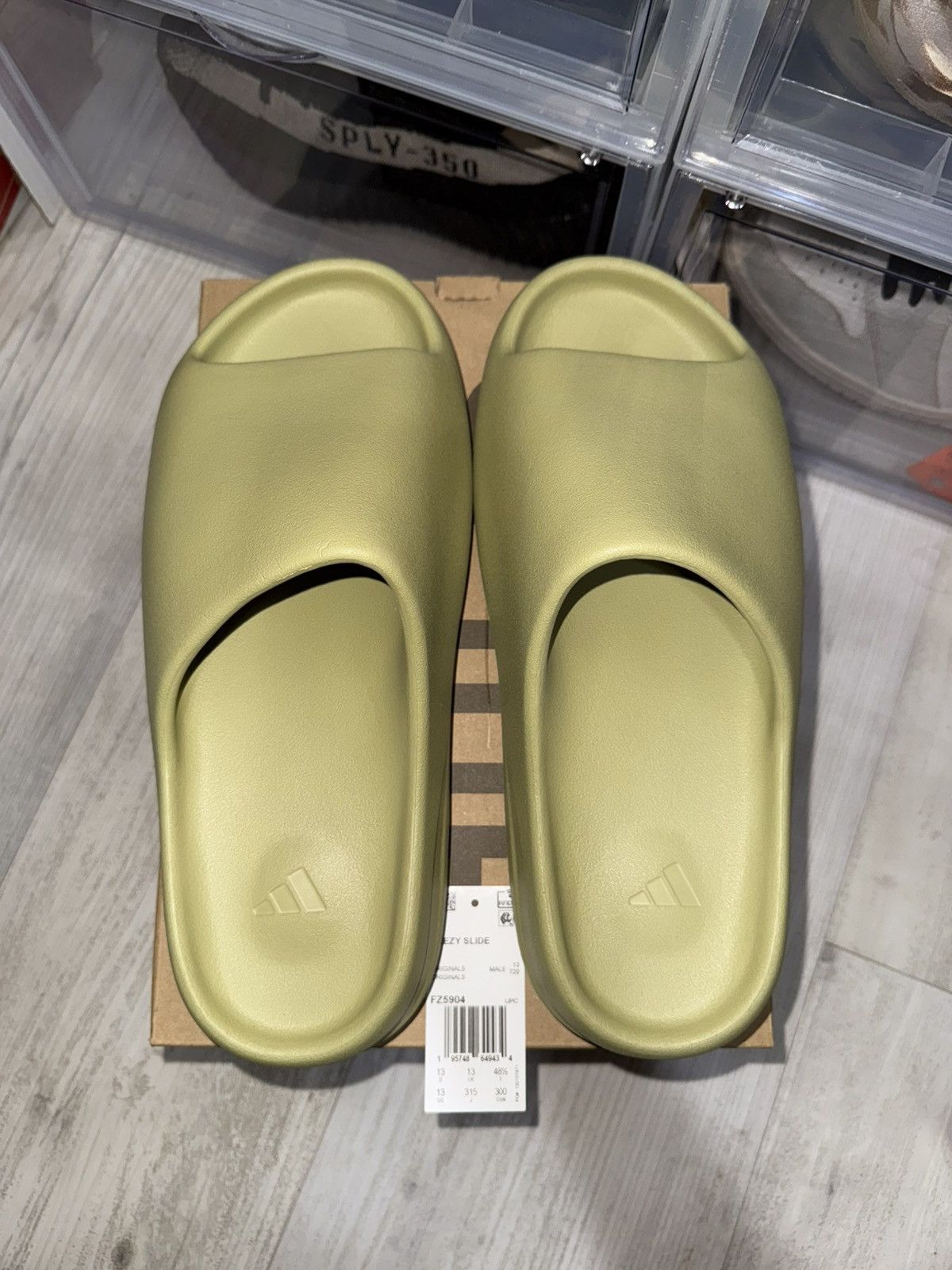 Adidas × Kanye West Adidas Yeezy Slide Resin 2022 Size US 13 / EU 46 - 6 Thumbnail