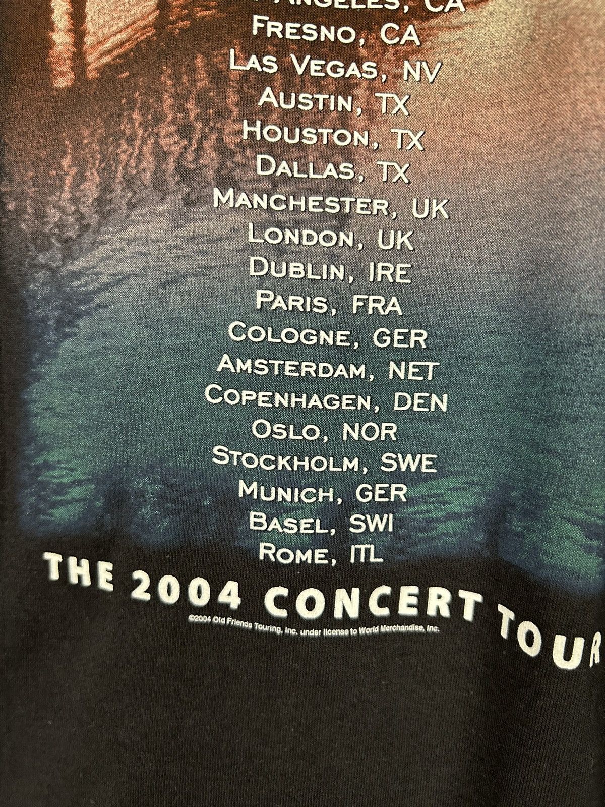 Band Tees × Vintage Vintage Simon & Garfunkel Old Friends 2004 Tour Tee Band Size US XL / EU 56 / 4 - 5 Thumbnail