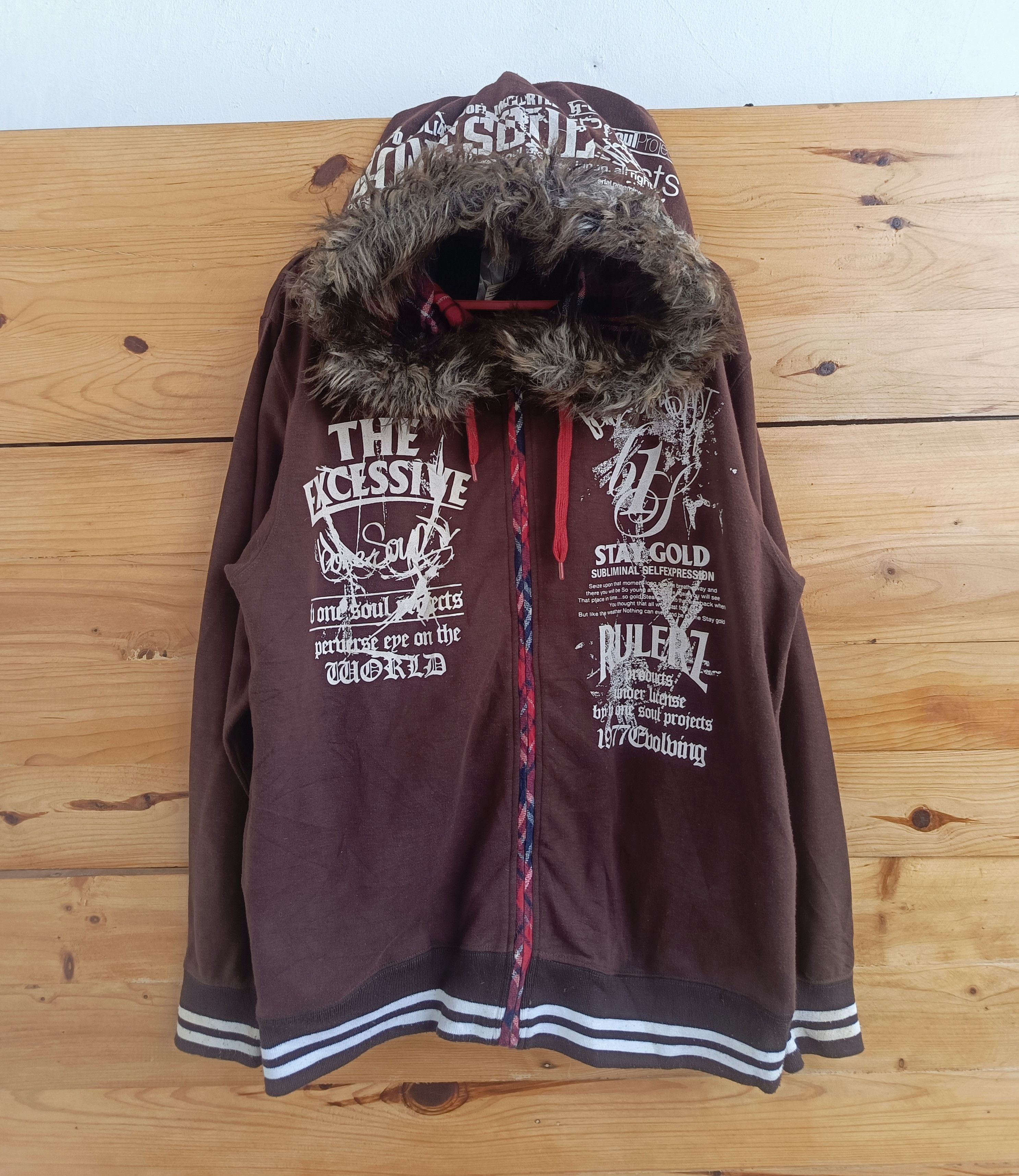 Japanese Brand B One Soul Project Hoodie Size US M / EU 48-50 / 2 - 4 Thumbnail