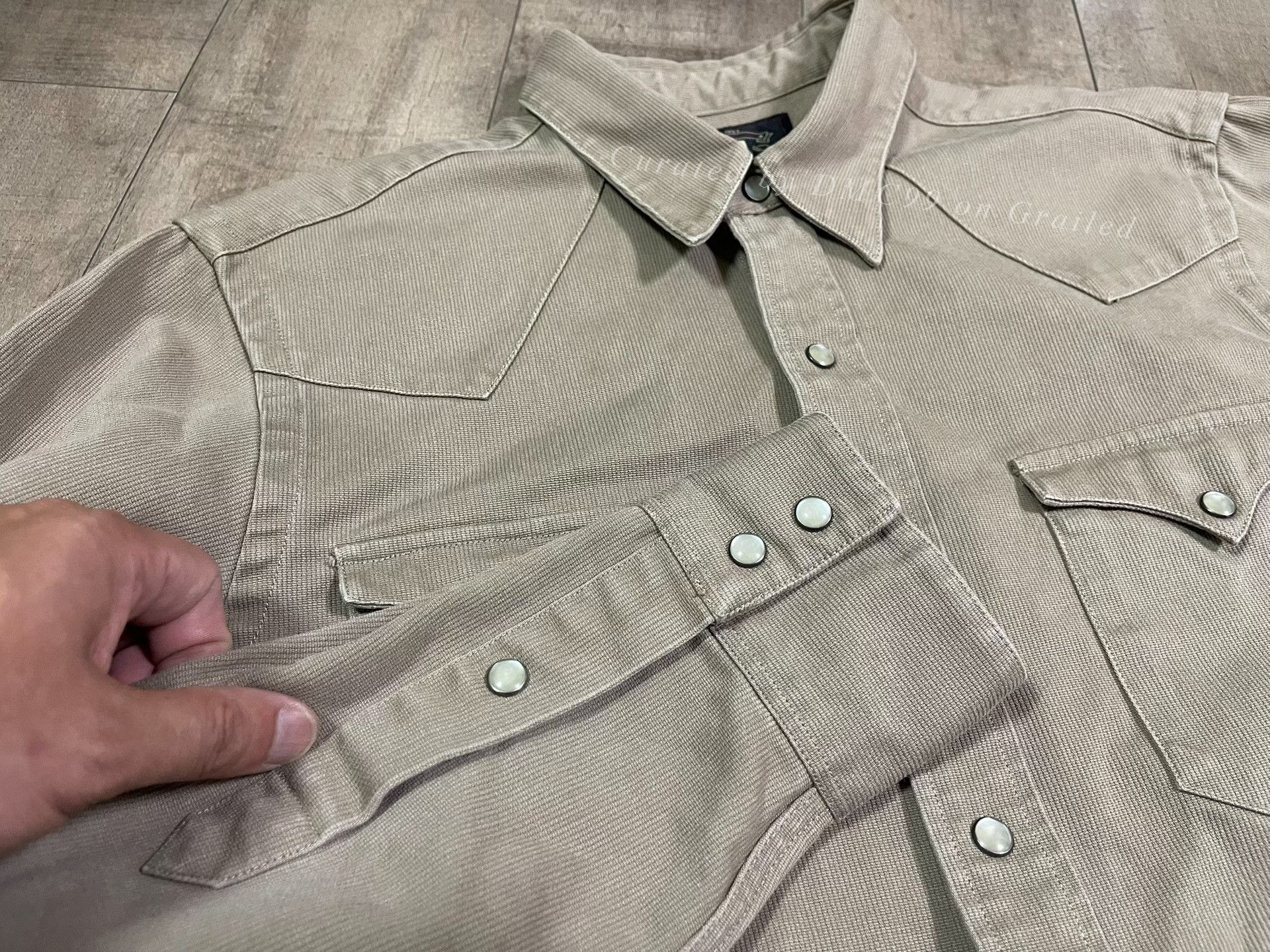 RRL Ralph Lauren RRL Ralph Lauren Vintage Western Shirt Jacket Size US S / EU 44-46 / 1 - 1 Thumbnail