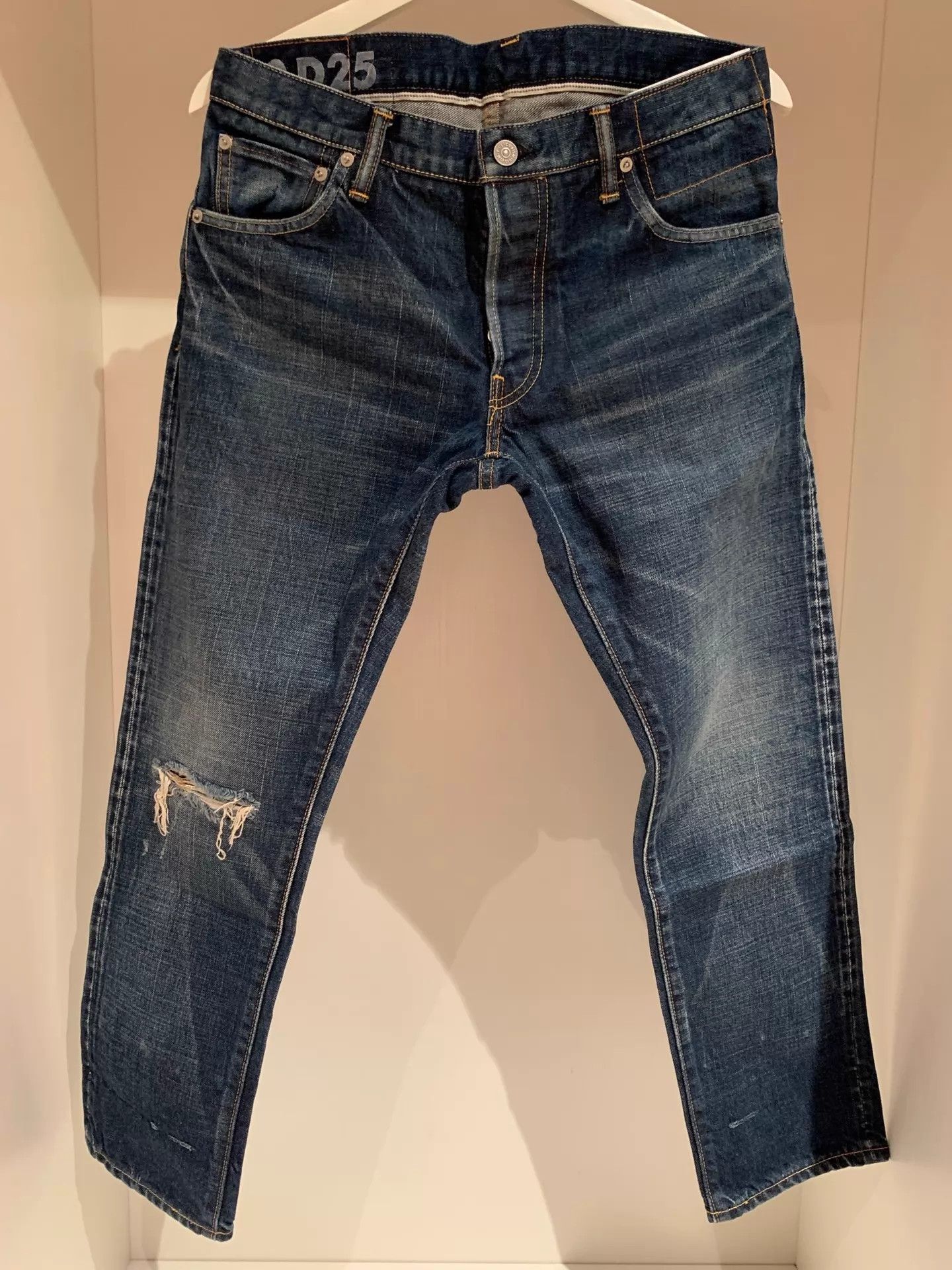 Visvim VISVIM 18SS SOCIAL SCULPTURE 10 DAMAGED 14 JEANS DENIM