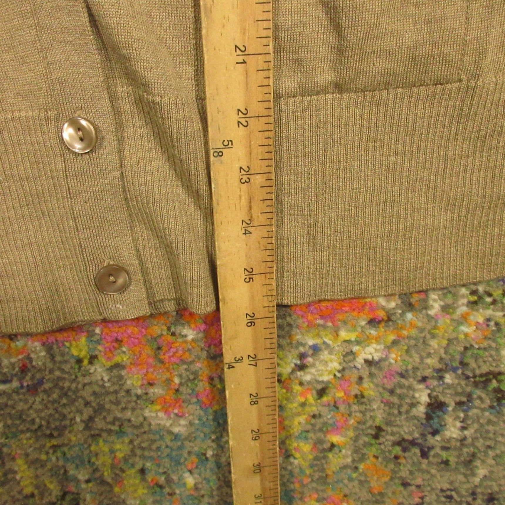 Pendleton Pendleton Cardigan Sweater Women S Wool Button Front V-Neck Brown Knit Casual Fall Winter Spring Regular Size S Size S / US 4 / IT 40 - 5 Thumbnail
