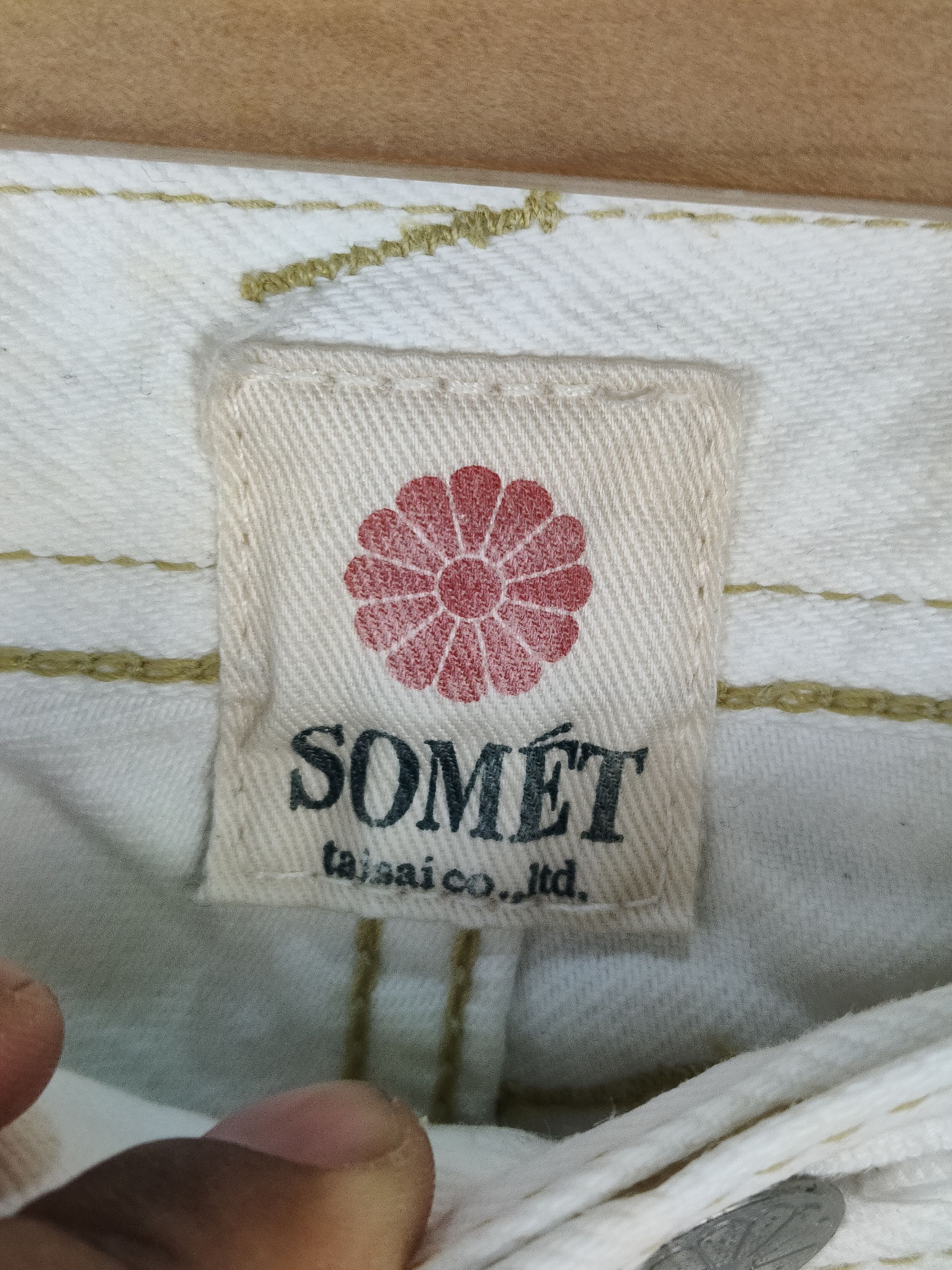 Japanese Brand Somet by Taisai Selvedge Denim Pant Size US 32 / EU 48 - 3 Thumbnail