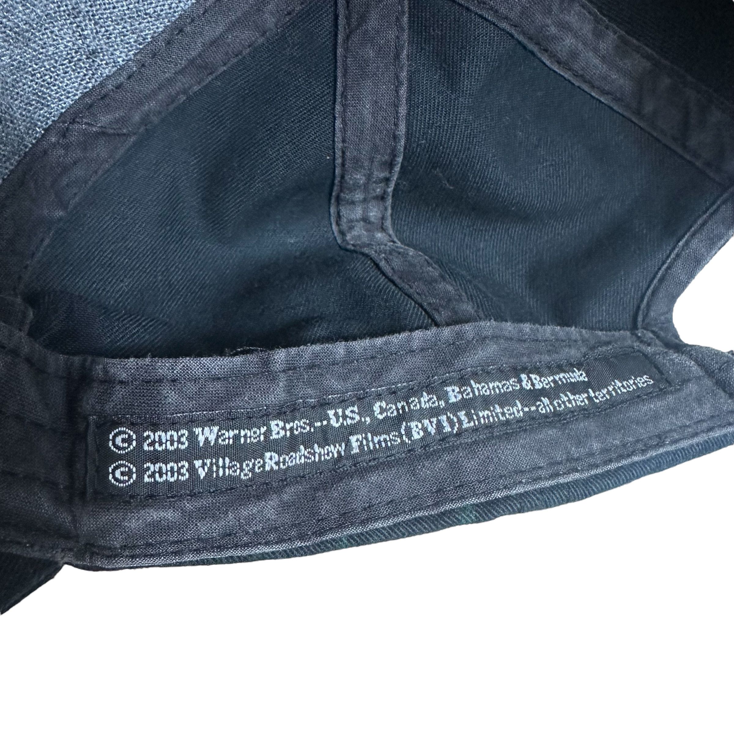 Other 🔥RARE🔥Vintage The Matrix 2003 Warner Bros Strapback Cap Size ONE SIZE - 6 Thumbnail