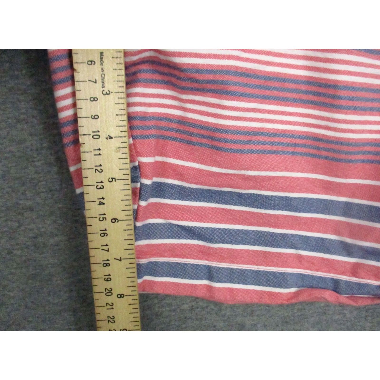 Vineyard Vines Vineyard Vines Shorts Men 32 Flat Front Breaker Short Salmon Blue Stripe Size US 32 / EU 48 - 5 Thumbnail