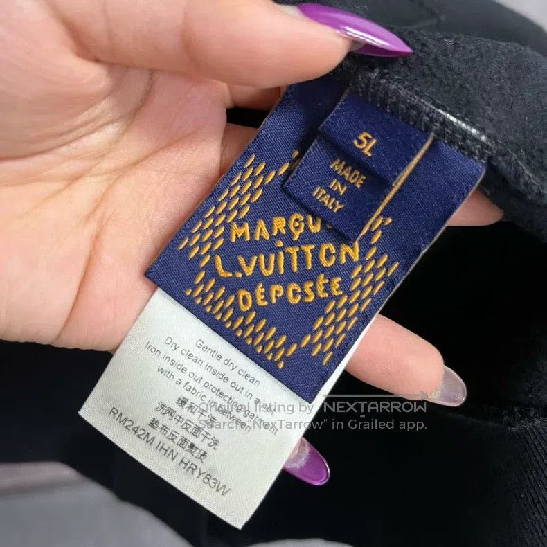Louis Vuitton Louis Vuitton size 5l 24 New Black Solid Crew Neck Pullover Size US M / EU 48-50 / 2 - 3 Thumbnail