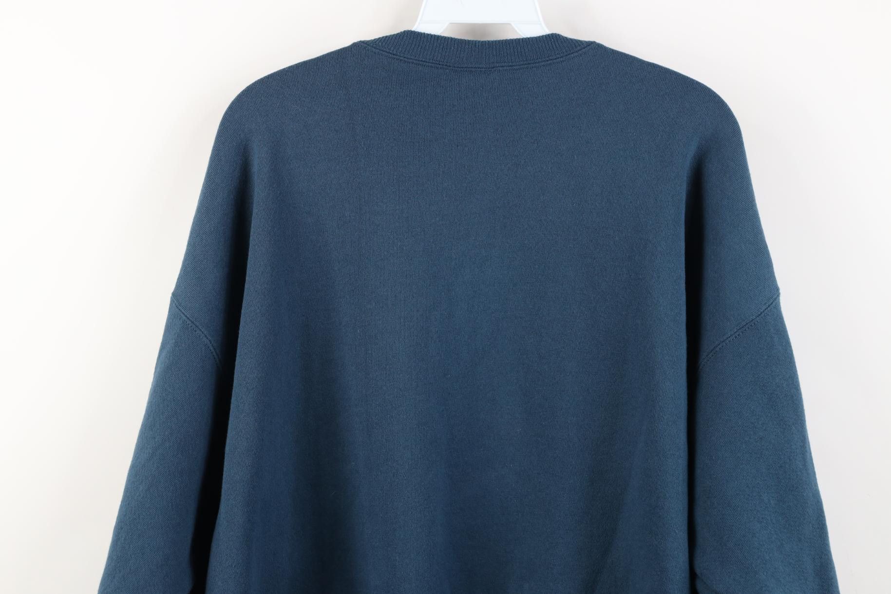 Vintage Vintage 90s Streetwear Hawaii Beach Crewneck Sweatshirt Blue Size US XL / EU 56 / 4 - 12 Thumbnail
