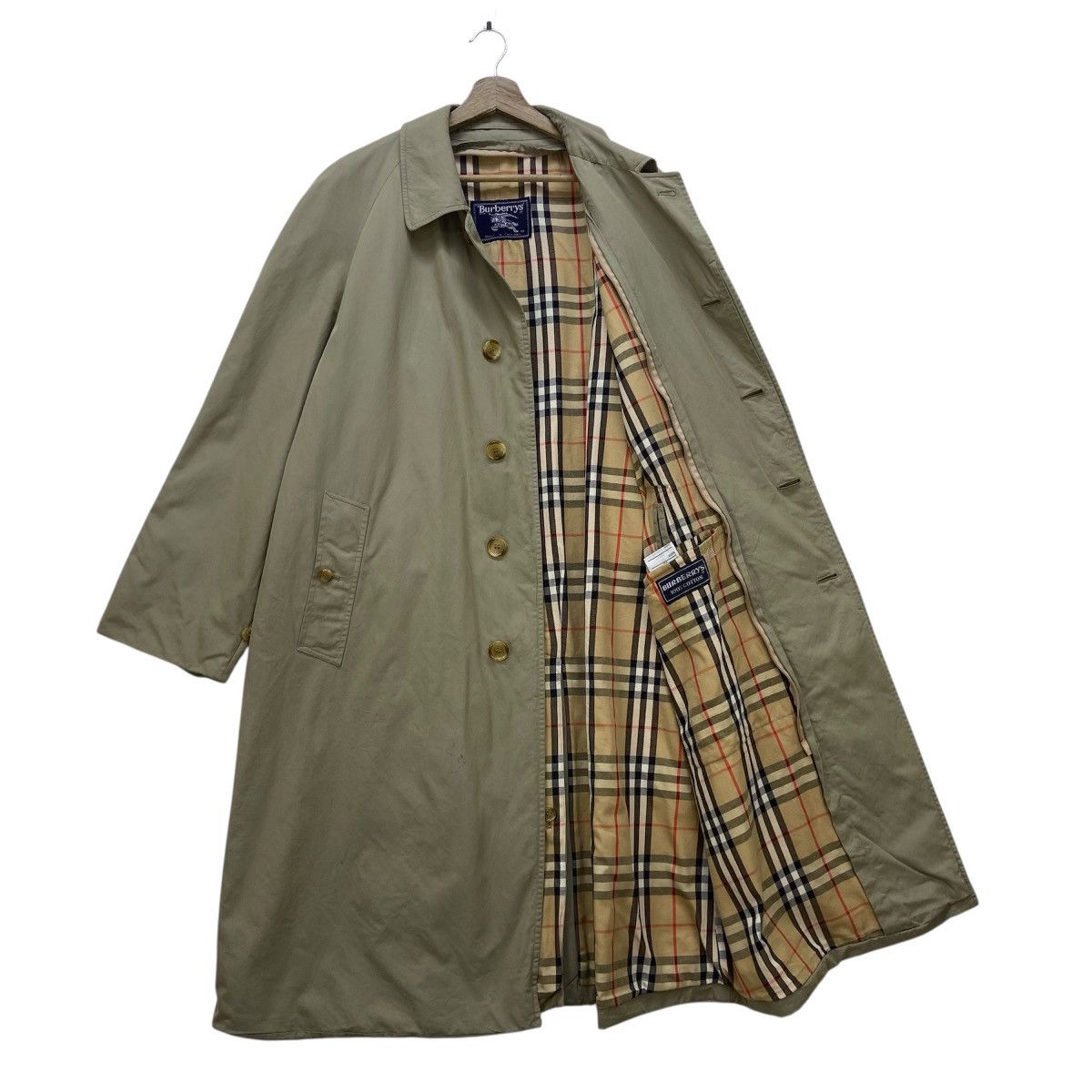 Burberry Prorsum Burberry’s Prorsum Made in England Nova Check Trench Coat Size US M / EU 48-50 / 2 - 1 Thumbnail