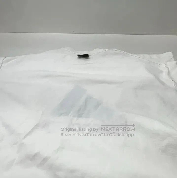 Balenciaga Balenciaga x Adidas White Logo Embroidered T. Size US M / EU 48-50 / 2 - 8 Thumbnail
