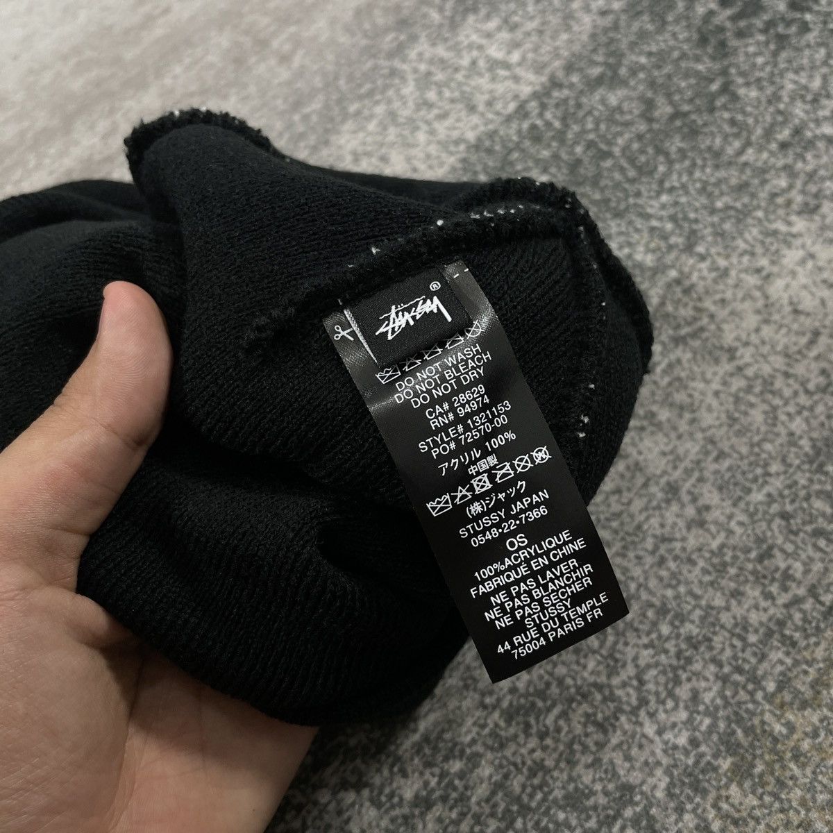 Other STUSSY SPORT JAQUARD BEANIE BLACK Size ONE SIZE - 5 Thumbnail