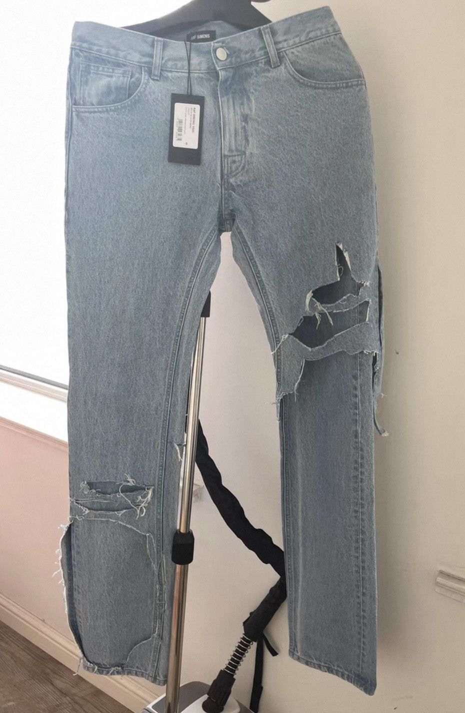Raf Simons RAF SIMONS 20SS Double Break Jeans 2502-Nextarrow Size US 30 / EU 46 - 8 Thumbnail