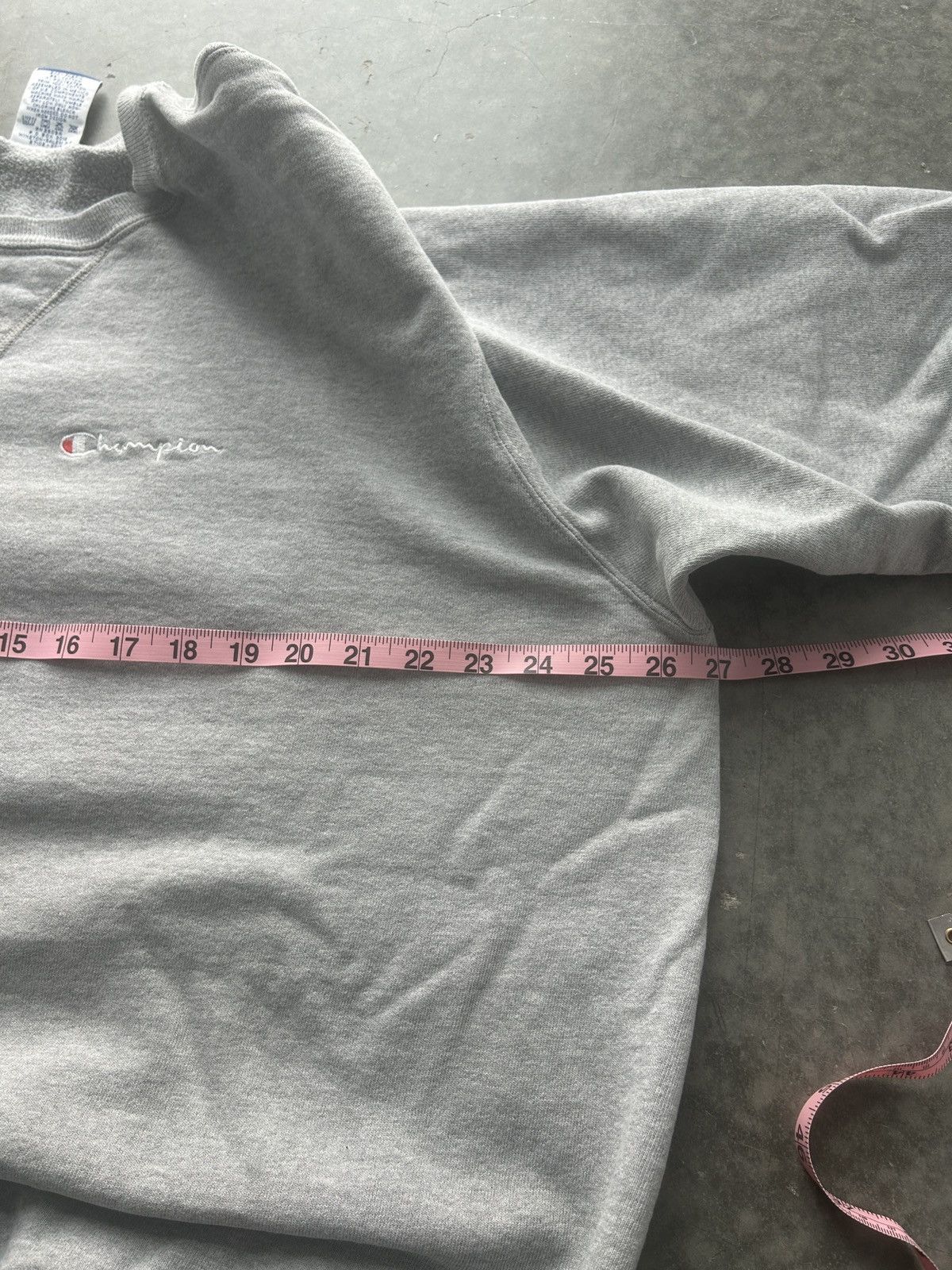 Champion × Vintage Vintage 90s Champion Script Logo Crewneck Sweatshirt Size US XXL / EU 58 / 5 - 10 Thumbnail