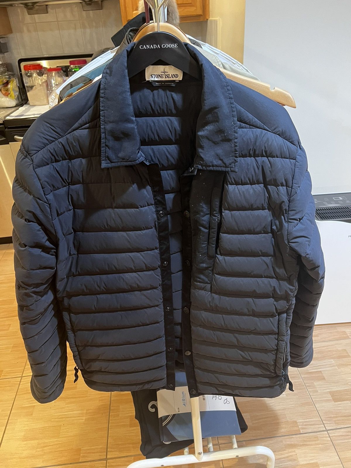 Stone Island Stone Island loom woven puffer Size US XL / EU 56 / 4 - 4 Thumbnail