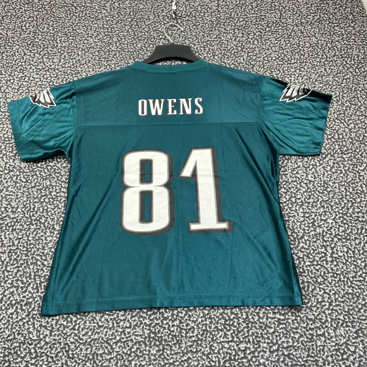 NFL Philadelphia Phillies Owens #81 Jersey Shirt Women NFL New L Size L / US 10 / IT 46 - 2 Thumbnail