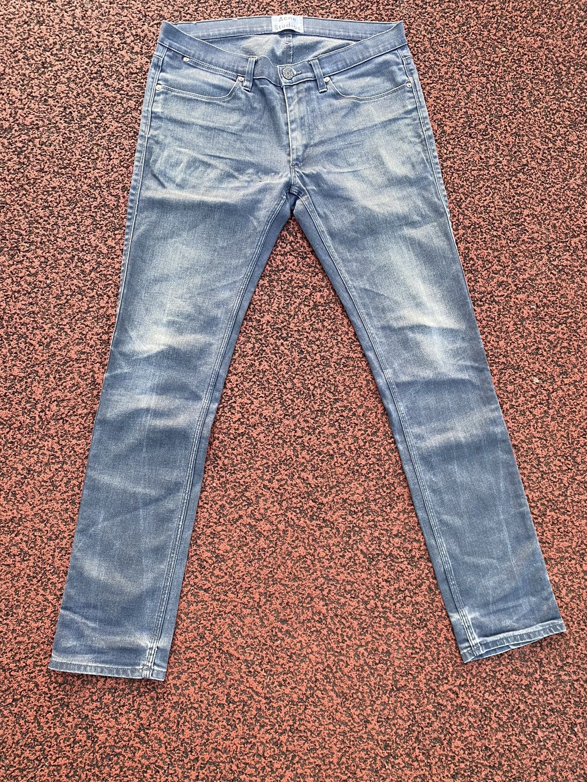 Acne Studios × Jean × Vintage Vintage Acne Studios jeans Gray Size 33" - 4 Thumbnail