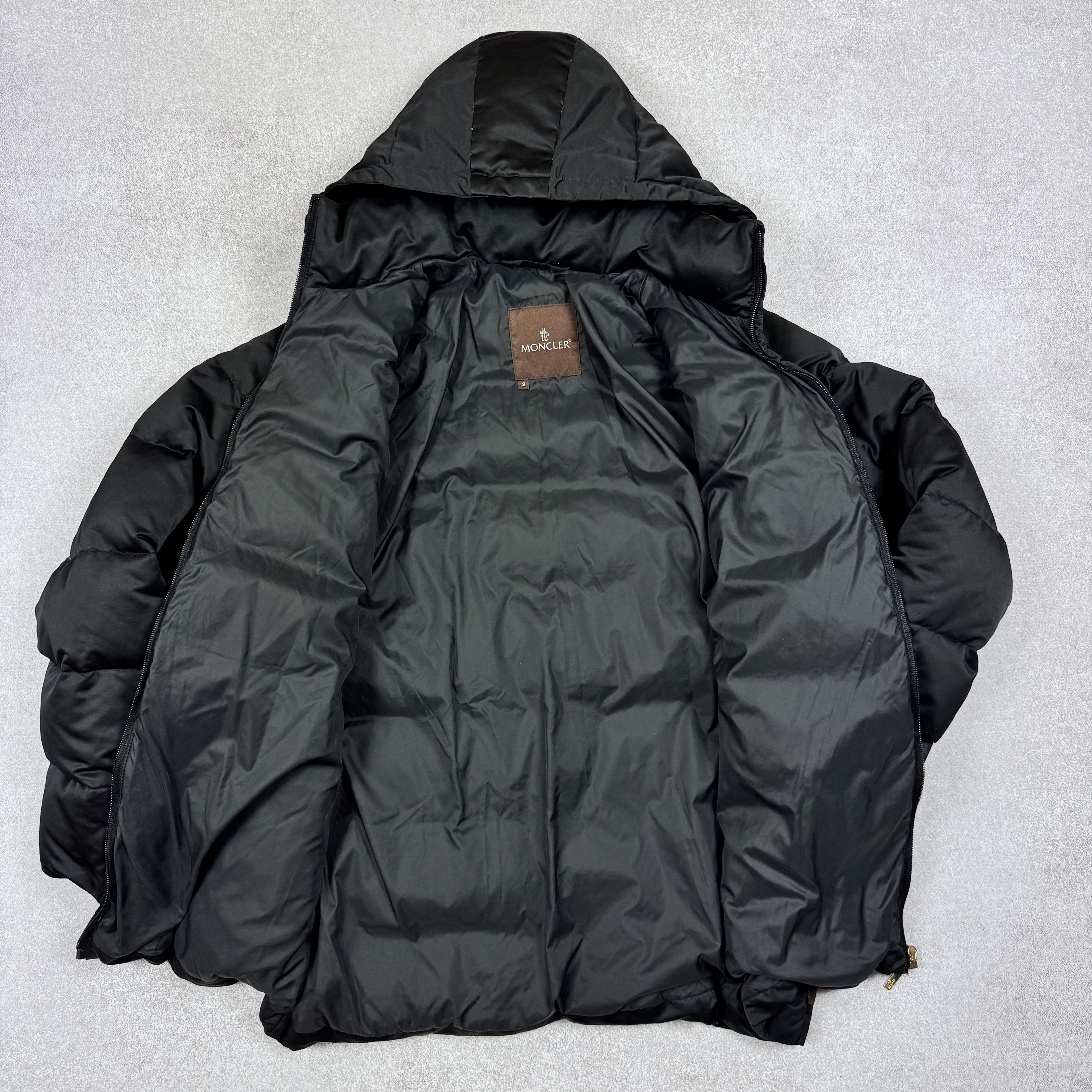 Moncler Women`s Moncler Black Warm Puffer Down Jacket Size 2 / M Size M / US 6-8 / IT 42-44 - 4 Thumbnail