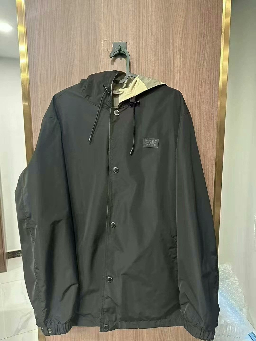 Burberry burberry reversible check hooded jacket Size US XL / EU 56 / 4 - 1 Thumbnail