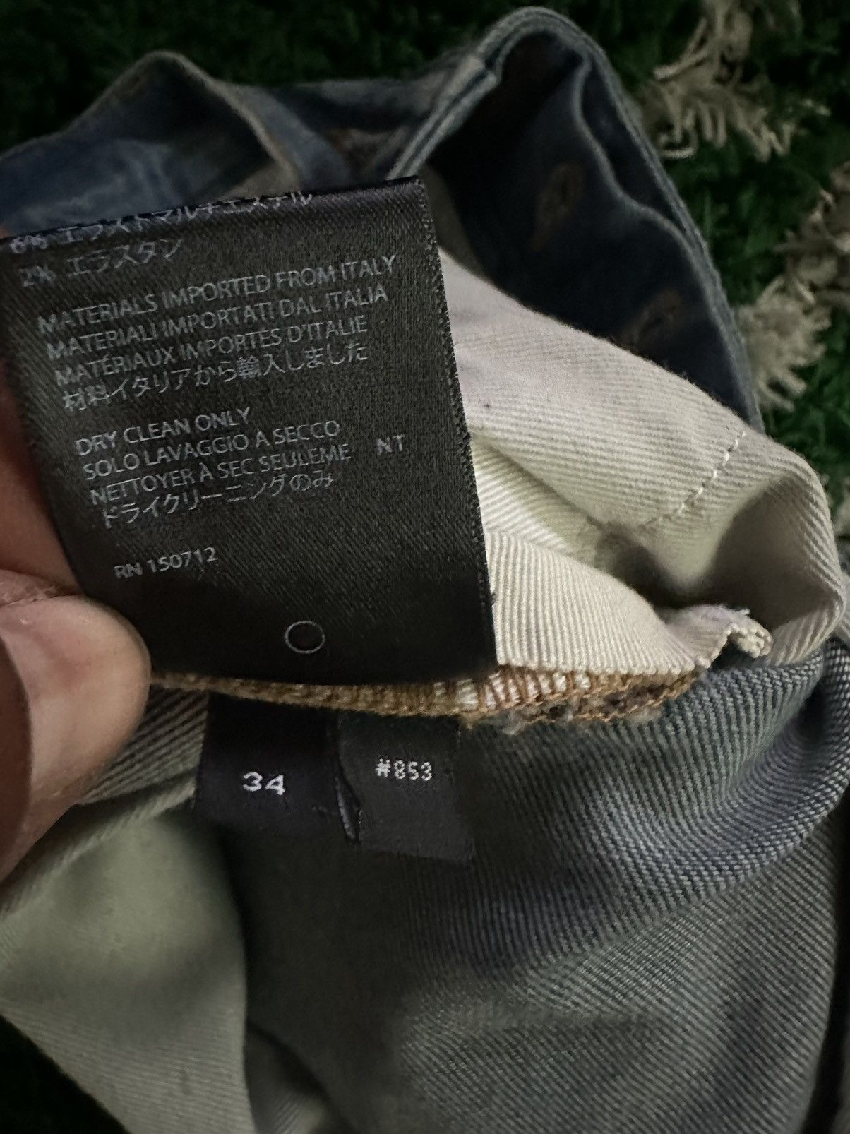 Amiri Amiri Faded Blue Jeans Size US 34 / EU 50 - 9 Thumbnail