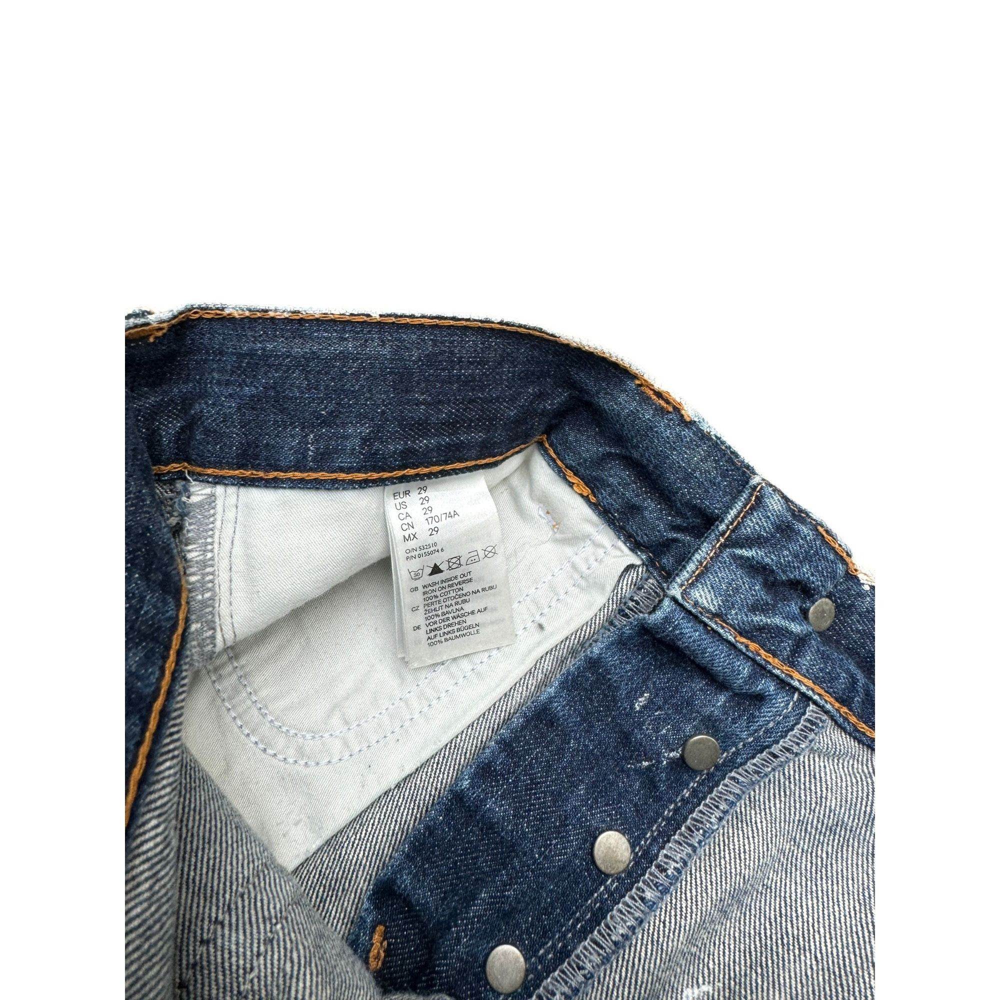 Maison Margiela Painted White Pants Size US 29 - 6 Thumbnail