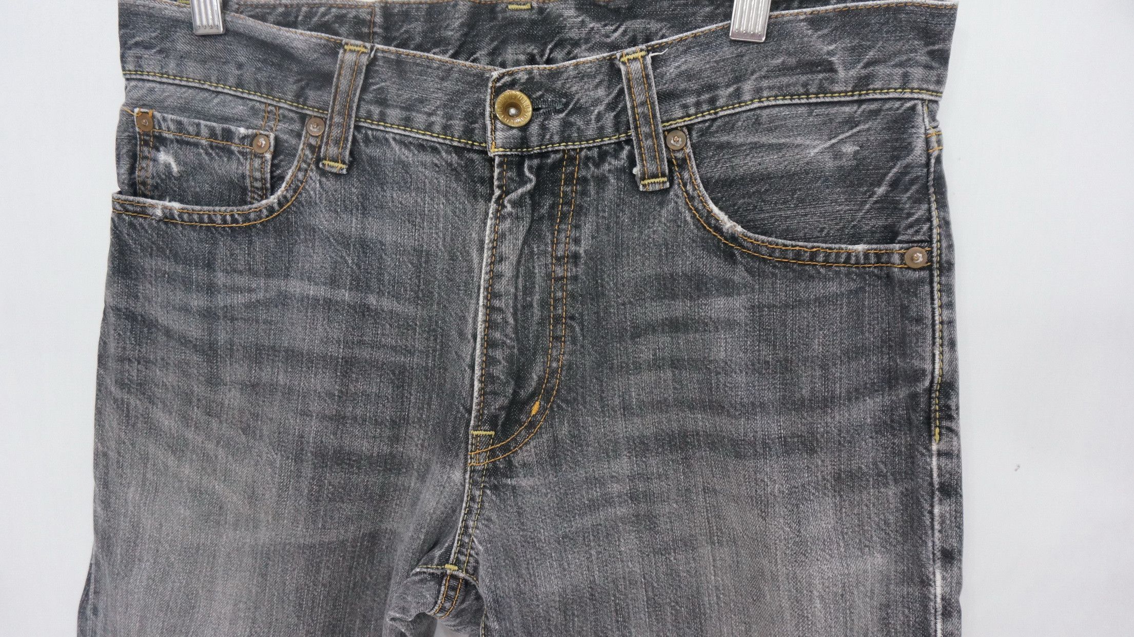 Undercover × Uniqlo Uniqlo Jeans UJ S002 Ash Grey Distressed Jeans W32 Size US 32 / EU 48 - 4 Thumbnail