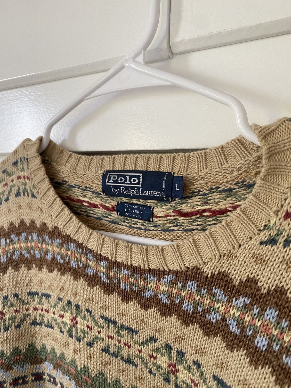 Polo Ralph Lauren Polo Ralph Lauren Knit Crewneck Size US L / EU 52-54 / 3 - 4 Thumbnail