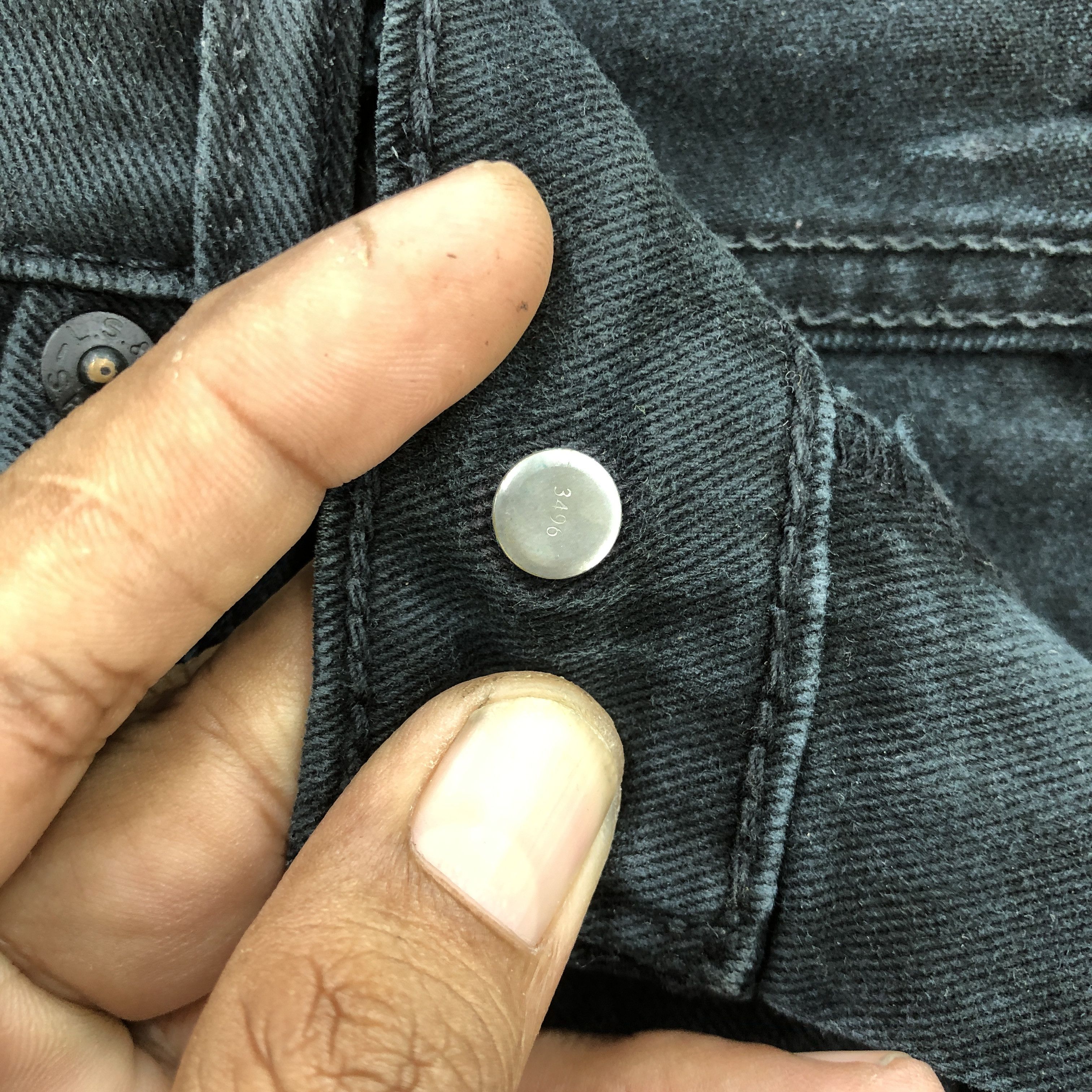 Levi's Vintage Y2K Levis Faded Black Jeans Levi's 510 Denim Size US 34 / EU 50 - 6 Thumbnail