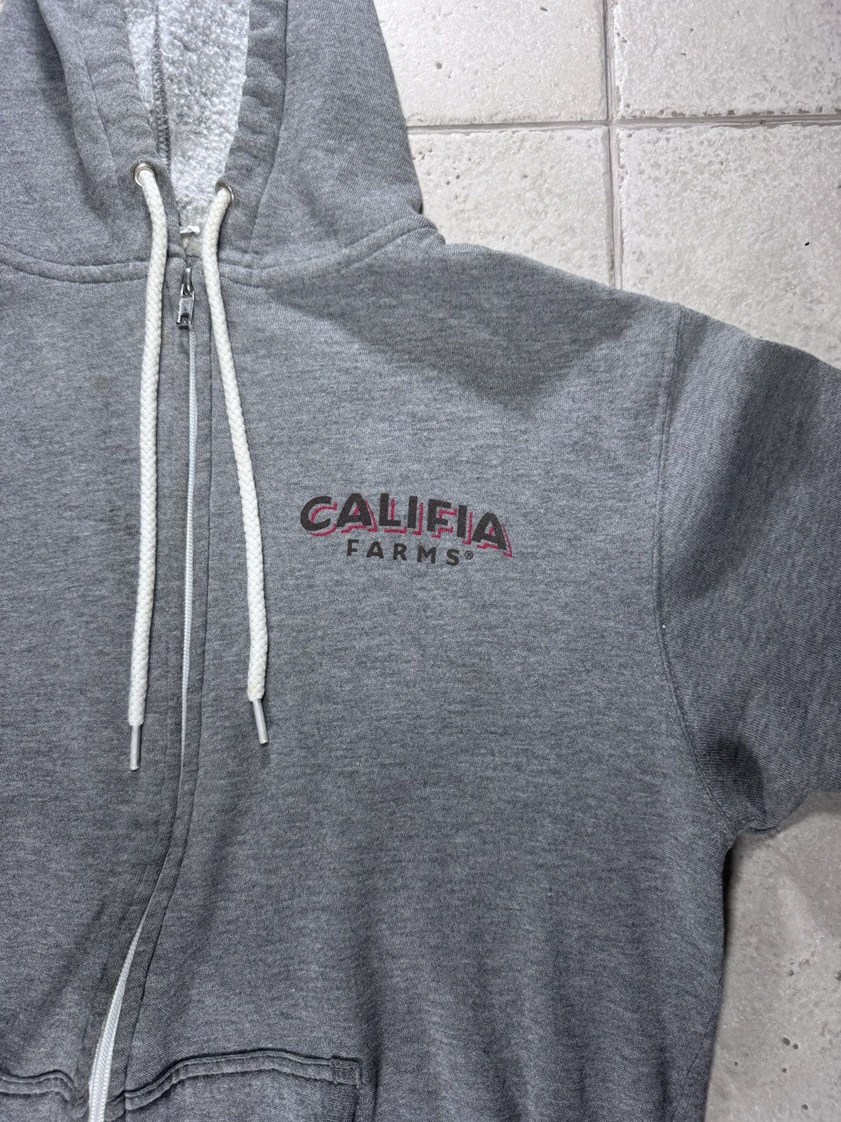 Other Califia Farms Sherpa Lined Full Zip Hoodie Gray M Size US M / EU 48-50 / 2 - 5 Thumbnail