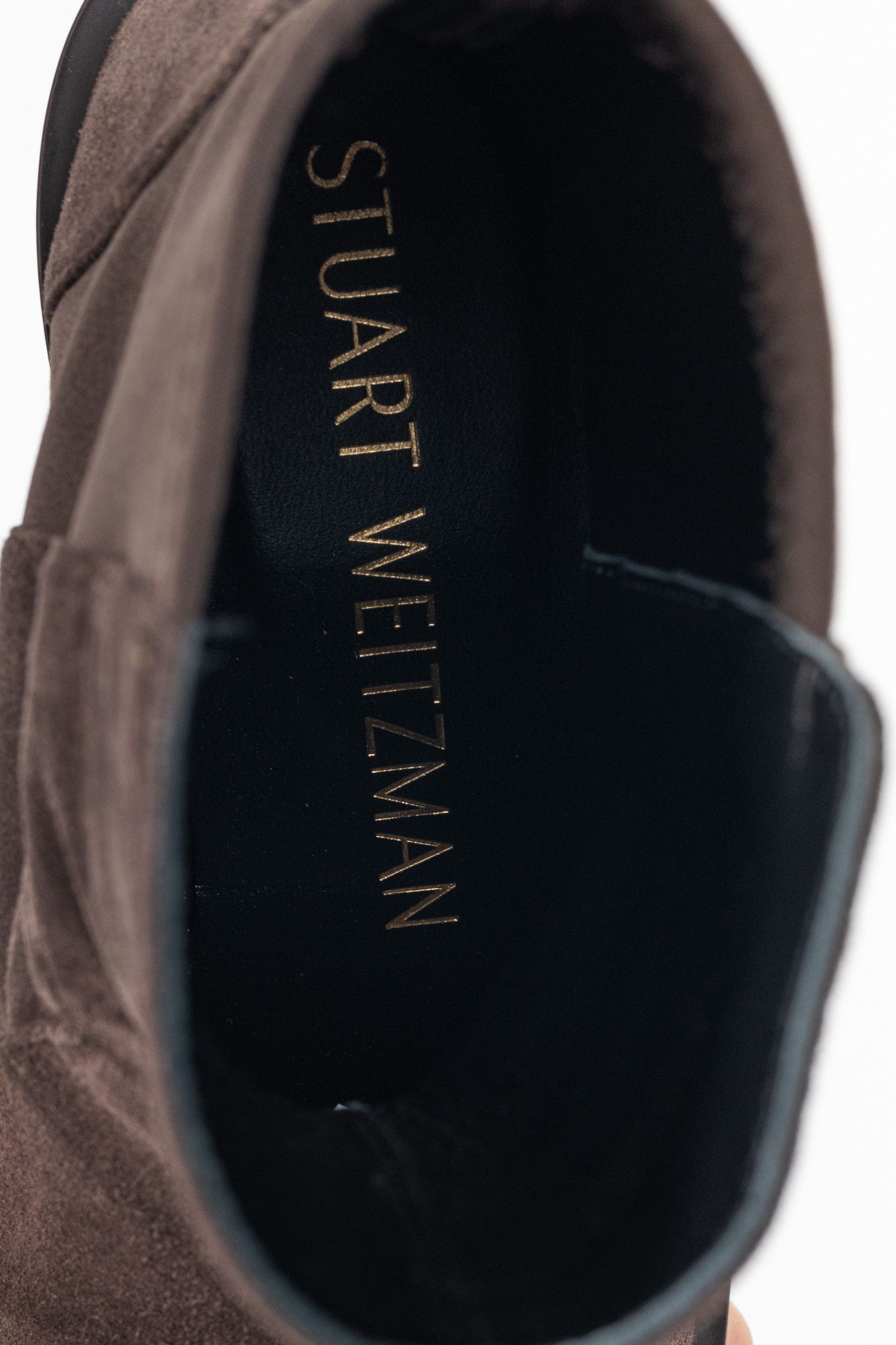 Stuart Weitzman Stuart Weitzman 5050 Bold Sport Suede/Str. Gabardine Booties Size US 8 / IT 38 - 9 Thumbnail
