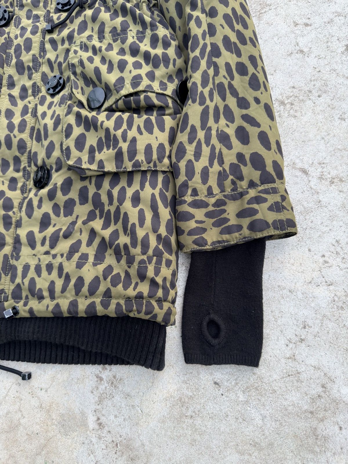 SLY SLY Baroque Japan Raccoon Fur Jacket Leopard Design bondage Size M / US 6-8 / IT 42-44 - 10 Thumbnail