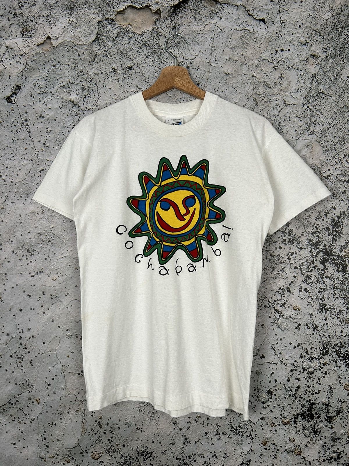 Other Vintage Sun Graphic Tee Single Stitch 90s Hype Rare Size US S / EU 44-46 / 1 - 1 Thumbnail