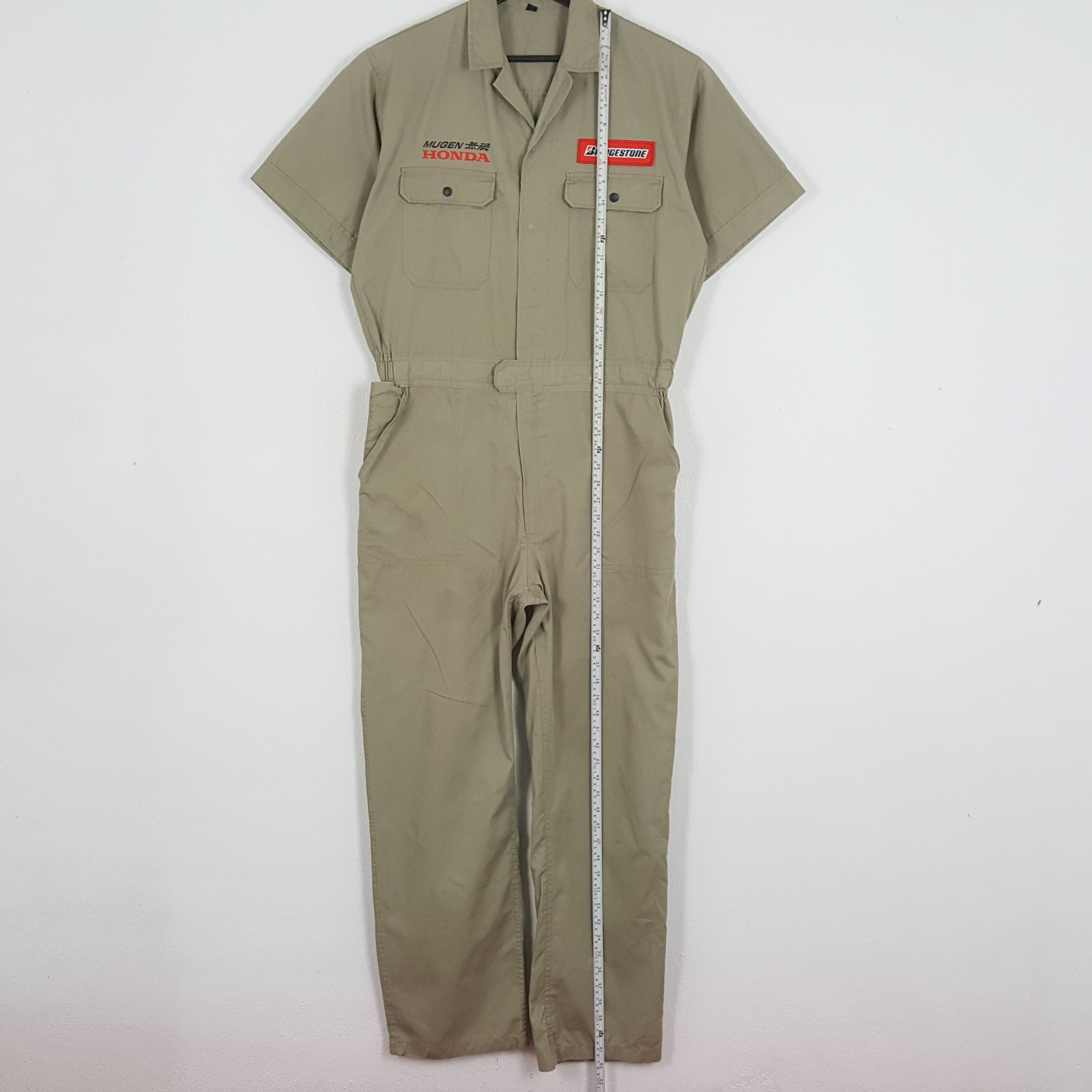 Vintage BRIDGESTONE X Custom Art MUGEN HONDA Coverall Jacket Size US M / EU 48-50 / 2 - 7 Thumbnail