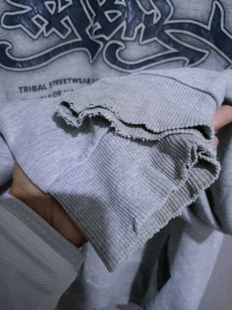 Rap Tees × Tribal Streetwear × Vintage Tribal gear hoodie limp bizkit wear Size US L / EU 52-54 / 3 - 10 Thumbnail