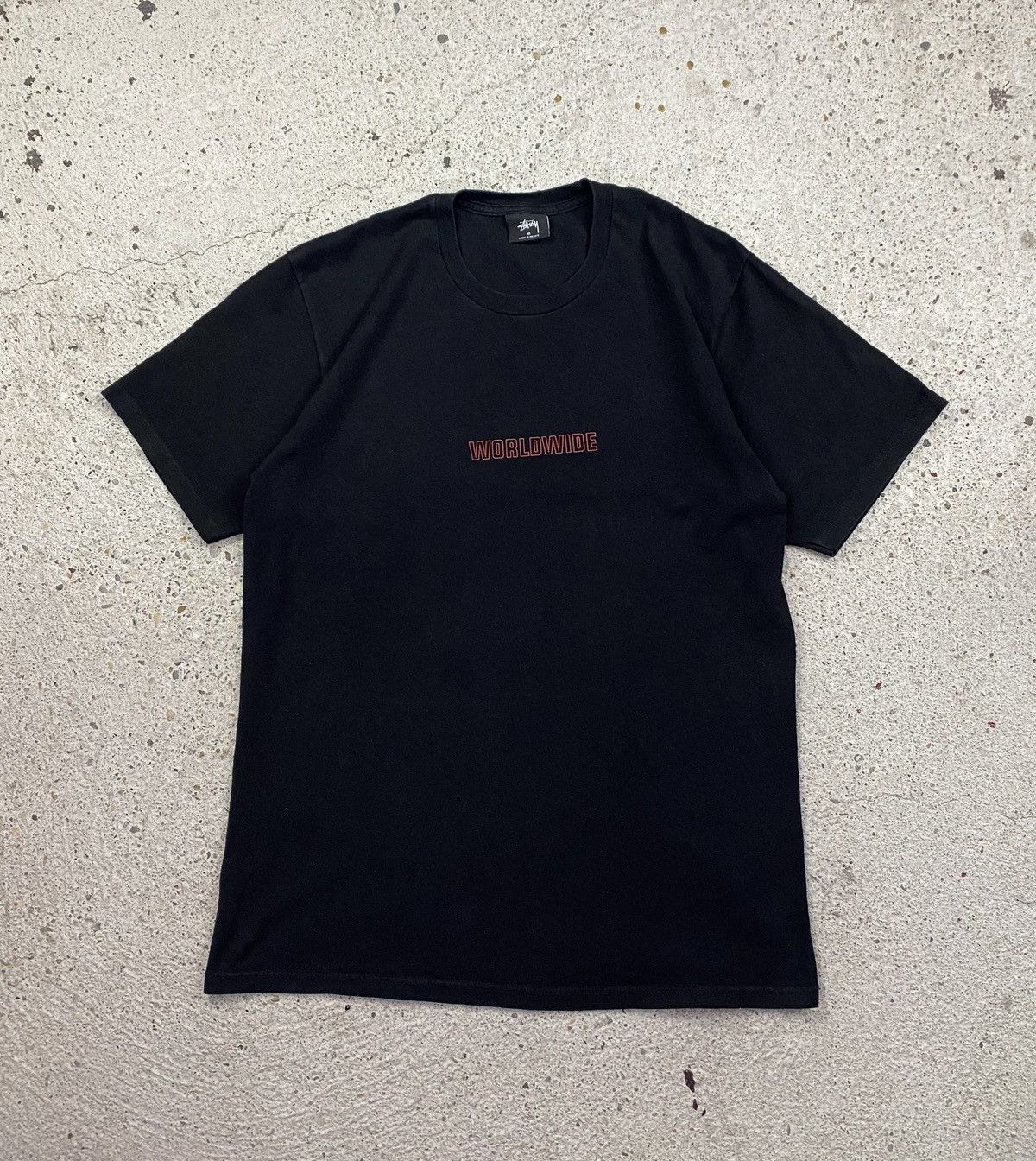 Stussy Stussy vintage T-shirt anniversary 1980 worldwide streetwear Size US M / EU 48-50 / 2 - 2 Thumbnail