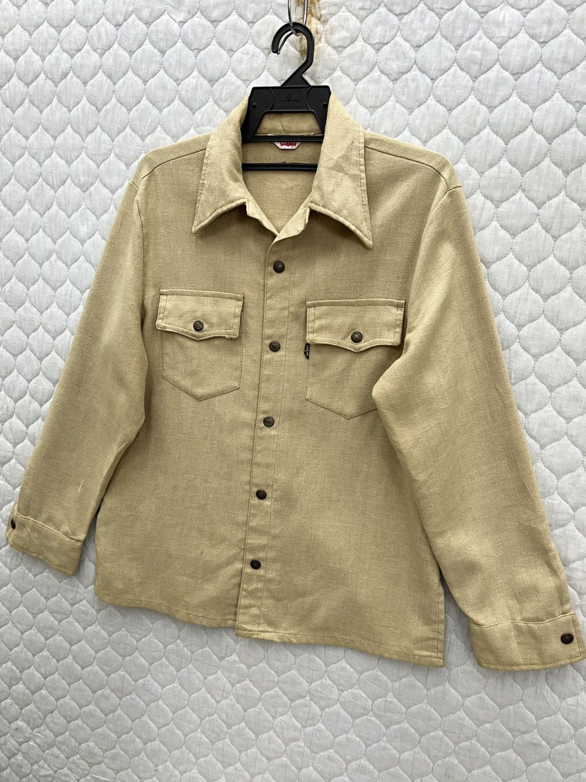 Levi's 🔥🔥🔥VINTAGE 70’s LEVIS BIG E JACKET SHIRTS Size US S / EU 44-46 / 1 - 2 Thumbnail