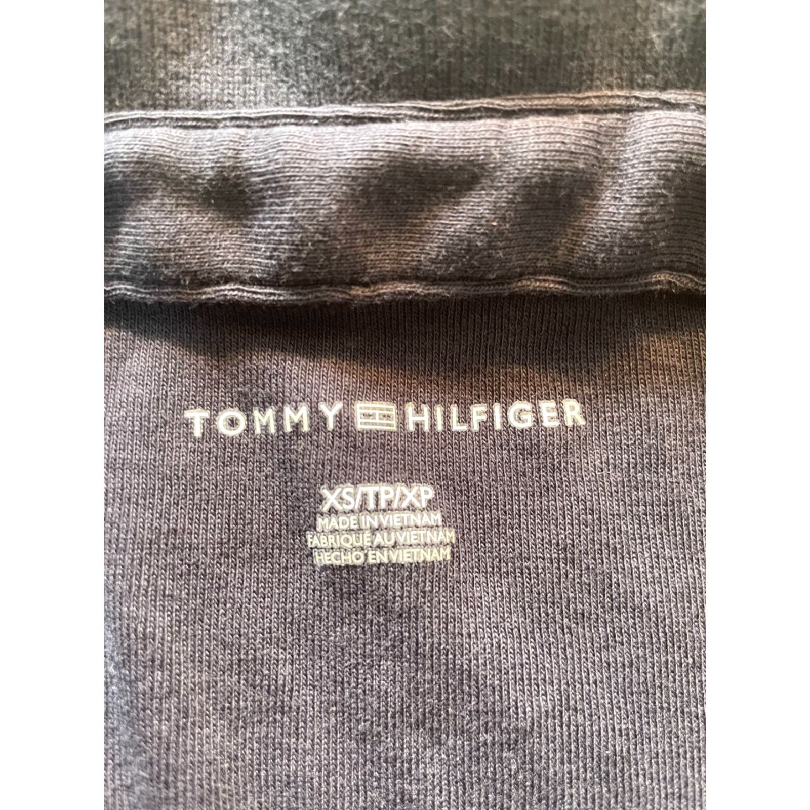 Tommy Hilfiger Tommy Hilfiger Womens XS Top Short Sleeve Blue Collar T-Shirt Shirt Casual Cotton Blend Paisley Basic Size XS / US 0-2 / IT 36-38 - 2 Thumbnail