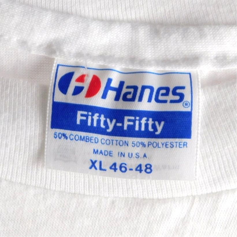 Hanes 80s WAVM 91.7 Radio T Shirt Size XL Keith Haring Styled Size US XL / EU 56 / 4 - 3 Thumbnail