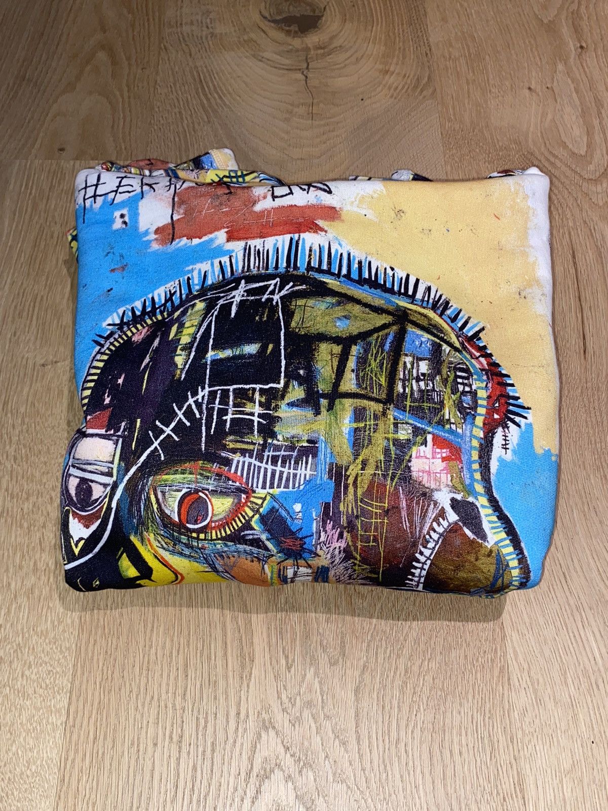 Jean-Michel Basquiat BASQUIAT ROME PAYS OFF FOR THE BROAD HOODIE Size US L / EU 52-54 / 3 - 1 Thumbnail