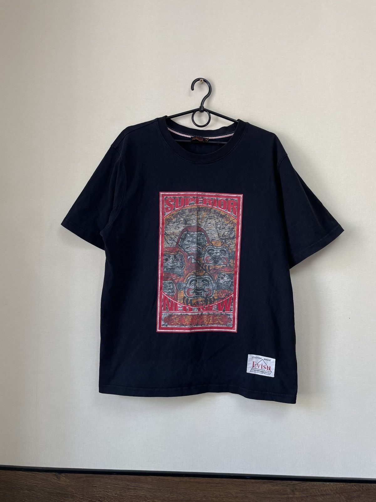 Evisu × Vintage Vintage streetwear Y2K Japanese brand evisu T-shirt Size US XL / EU 56 / 4 - 1 Thumbnail