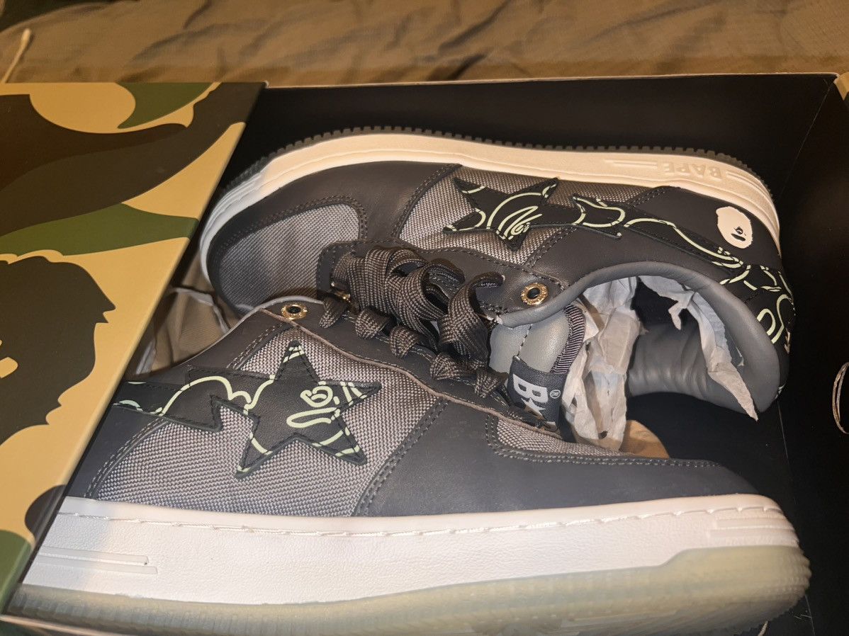 Bape Camo Bape Sta Low ‘Charcoal’ Size US 7 / EU 40 - 1 Thumbnail
