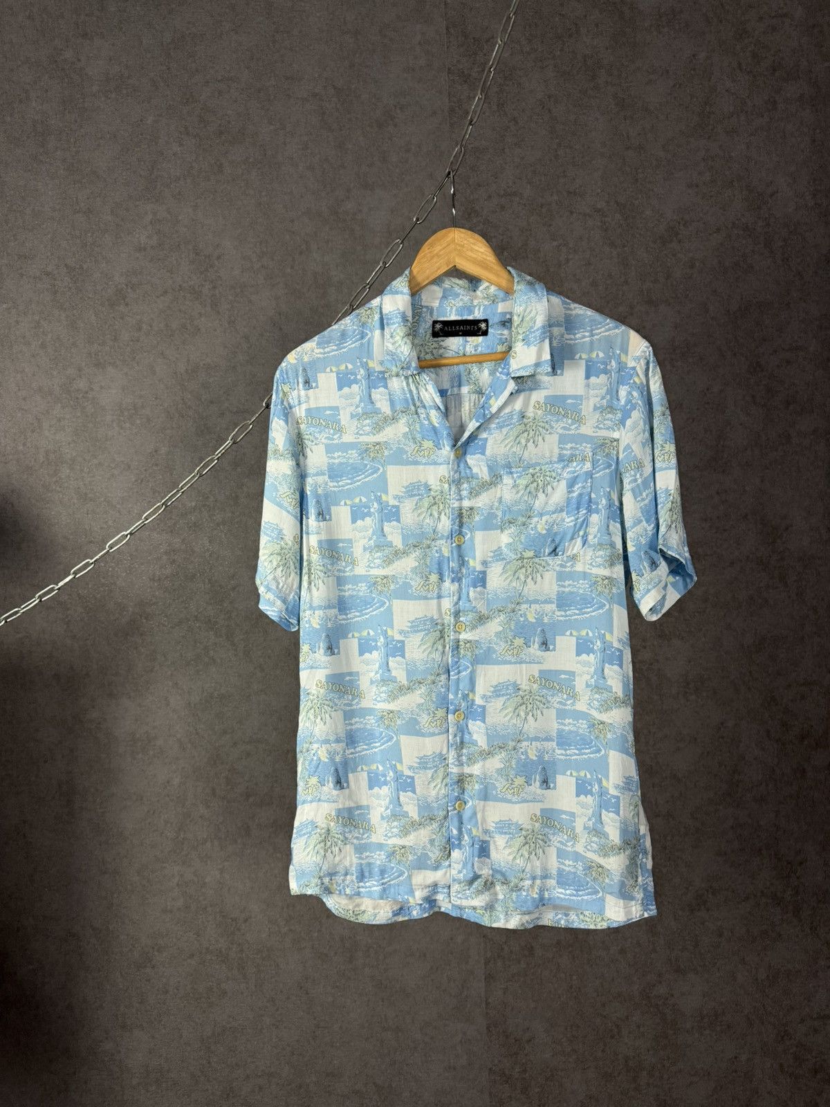 Allsaints Allsaints Sayonara art crazy designer hawaiian shirt Size US M / EU 48-50 / 2 - 1 Thumbnail