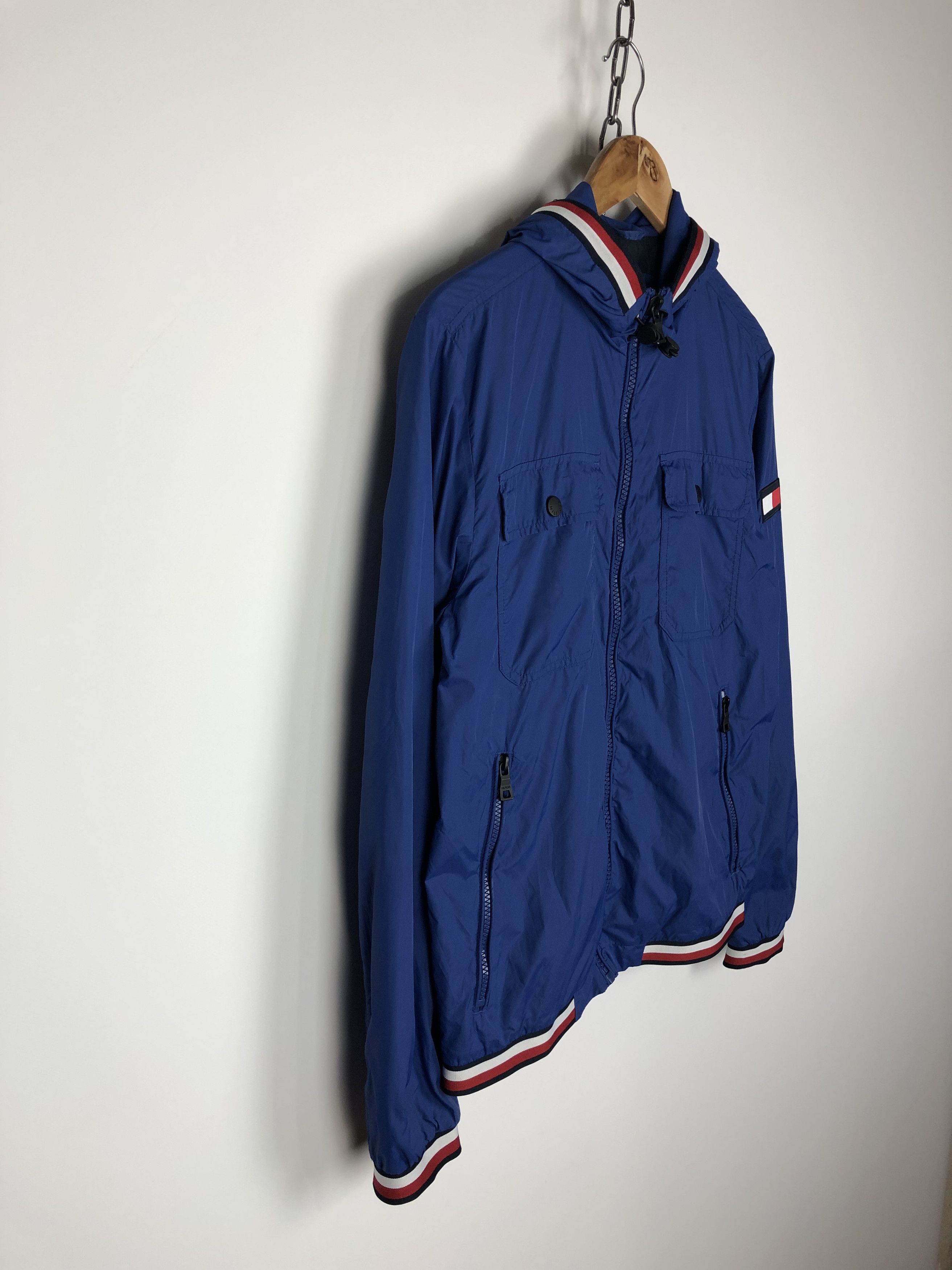 Tommy Hilfiger Tommy Hilfiger Zip Hooded Jacket Blue size S Size US S / EU 44-46 / 1 - 6 Thumbnail