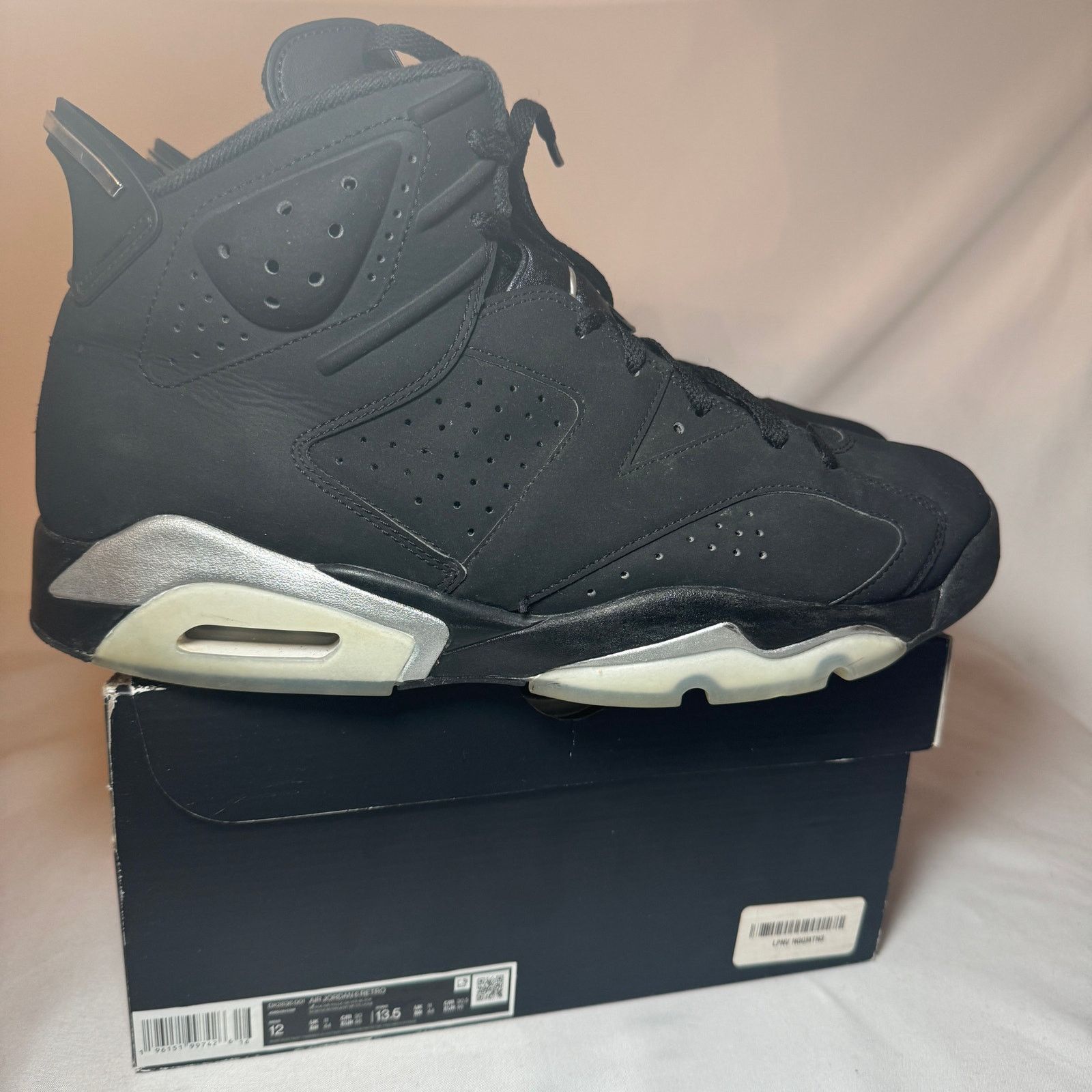 Jordan Brand × Nike Size 12 - Nike Air Jordan 6 Retro Chrome Men's Shoes Size US 12 / EU 45 - 1 Thumbnail