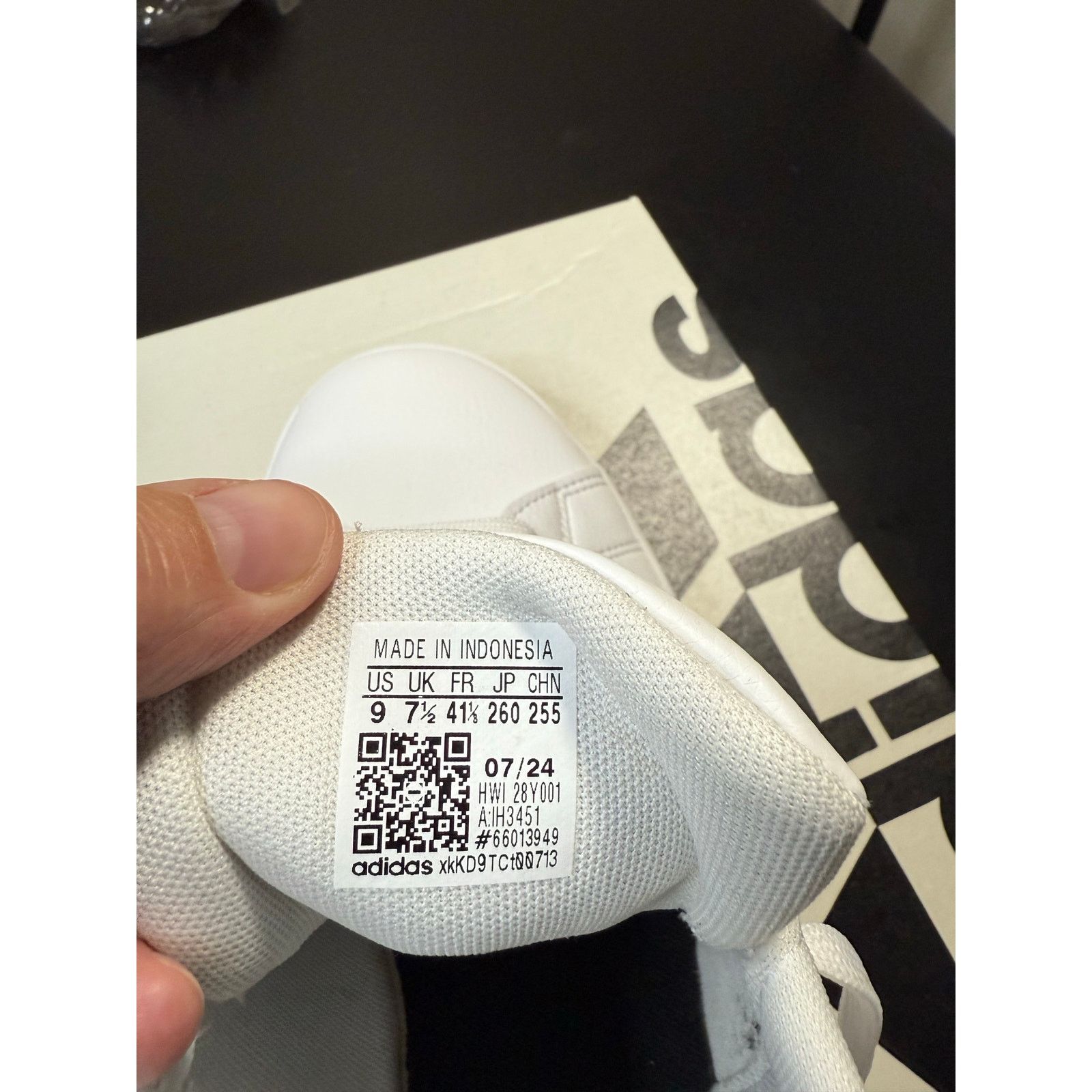 Adidas Adidas Advantage 2.0 - Wht/Green - Size 9M - IH3451 Size US 9 / EU 42 - 6 Thumbnail