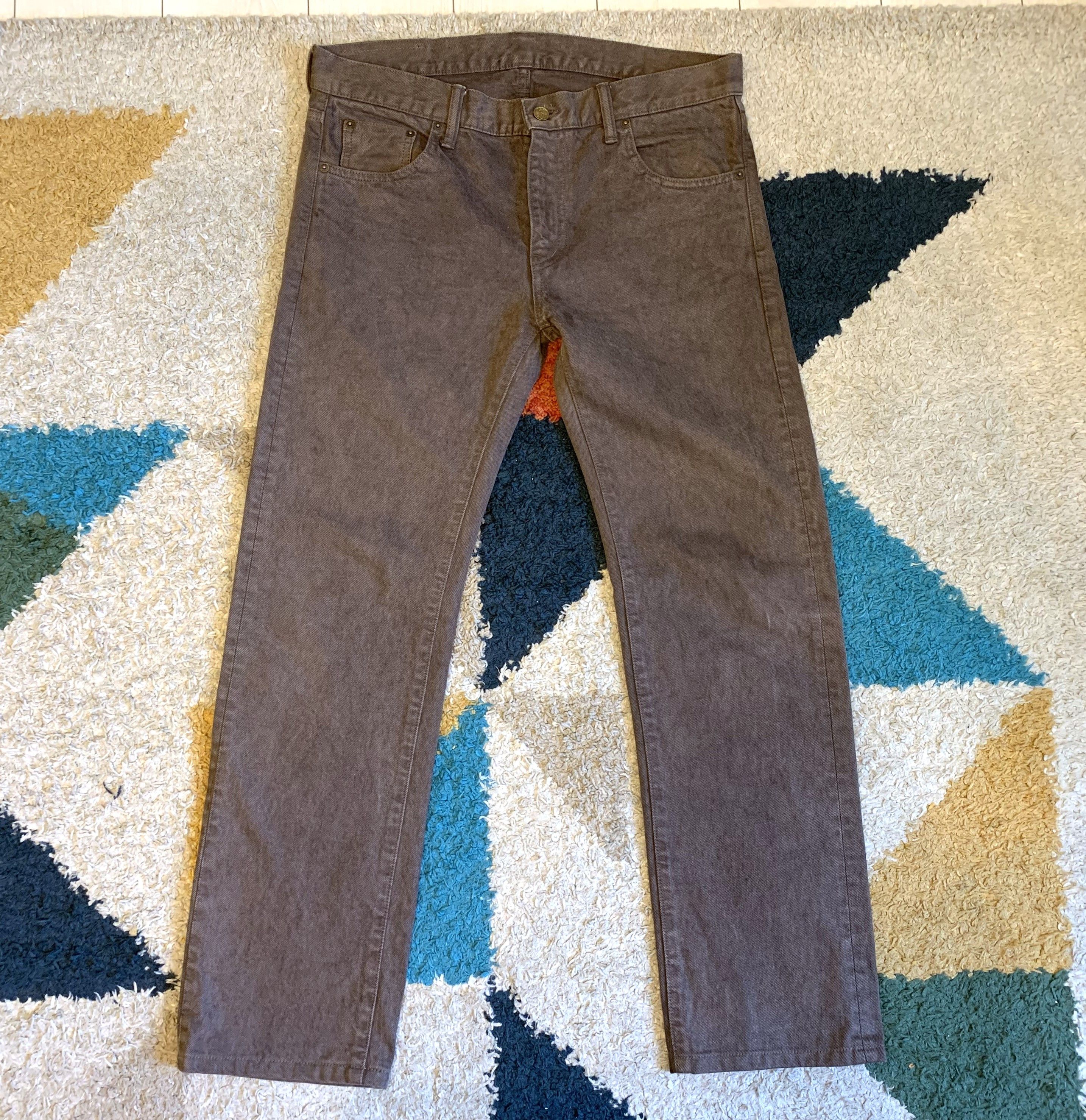 Neighborhood Neighborhood 2013aw overdyed heavy cotton pants, size M (32) Size US 32 / EU 48 - 1 Thumbnail