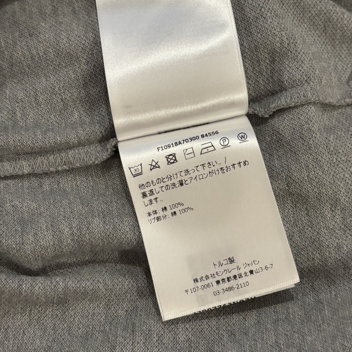 Moncler Moncler grey polo short size small Size US S / EU 44-46 / 1 - 8 Thumbnail