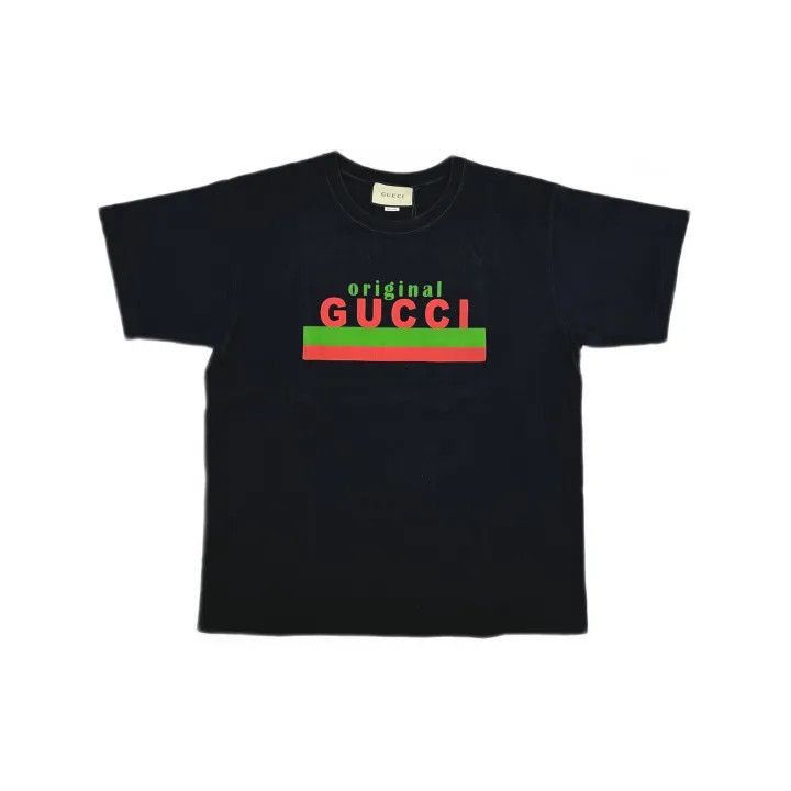 Gucci Gucci Gucci Original Black Graphic Short Sleeve T-Shirt -2 Size US XL / EU 56 / 4 - 1 Thumbnail