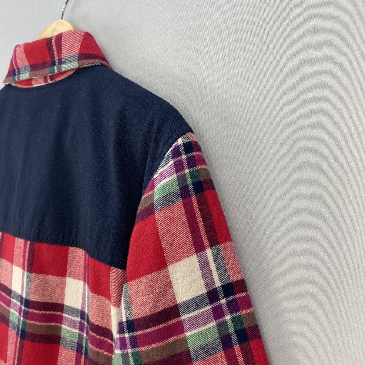 Flannel U.S Polo Assn Plaid-Check Flannel Light Jacket Size US L / EU 52-54 / 3 - 5 Thumbnail