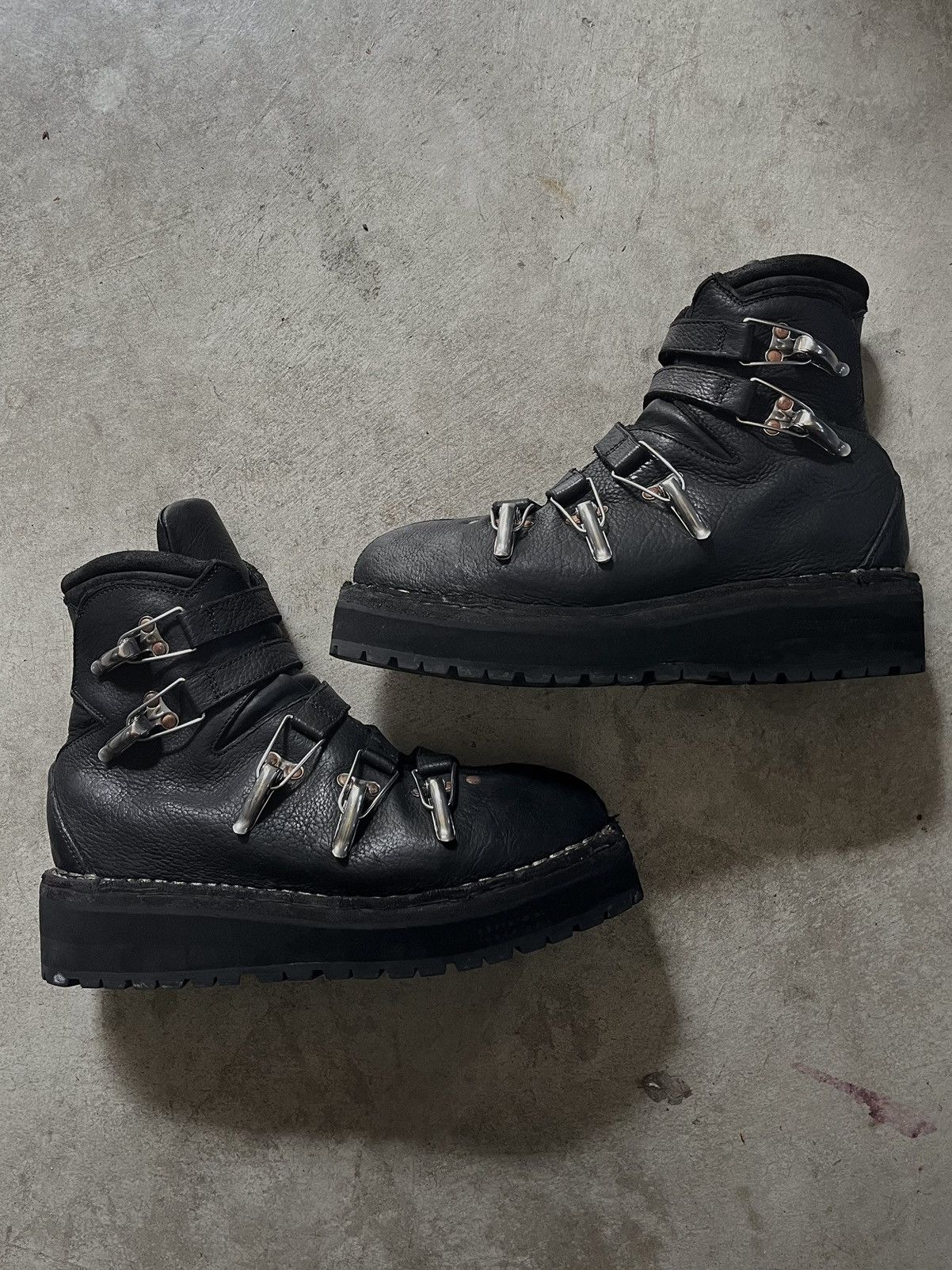 Pre-owned Guidi 22 Full Grain Ski Boots In Black