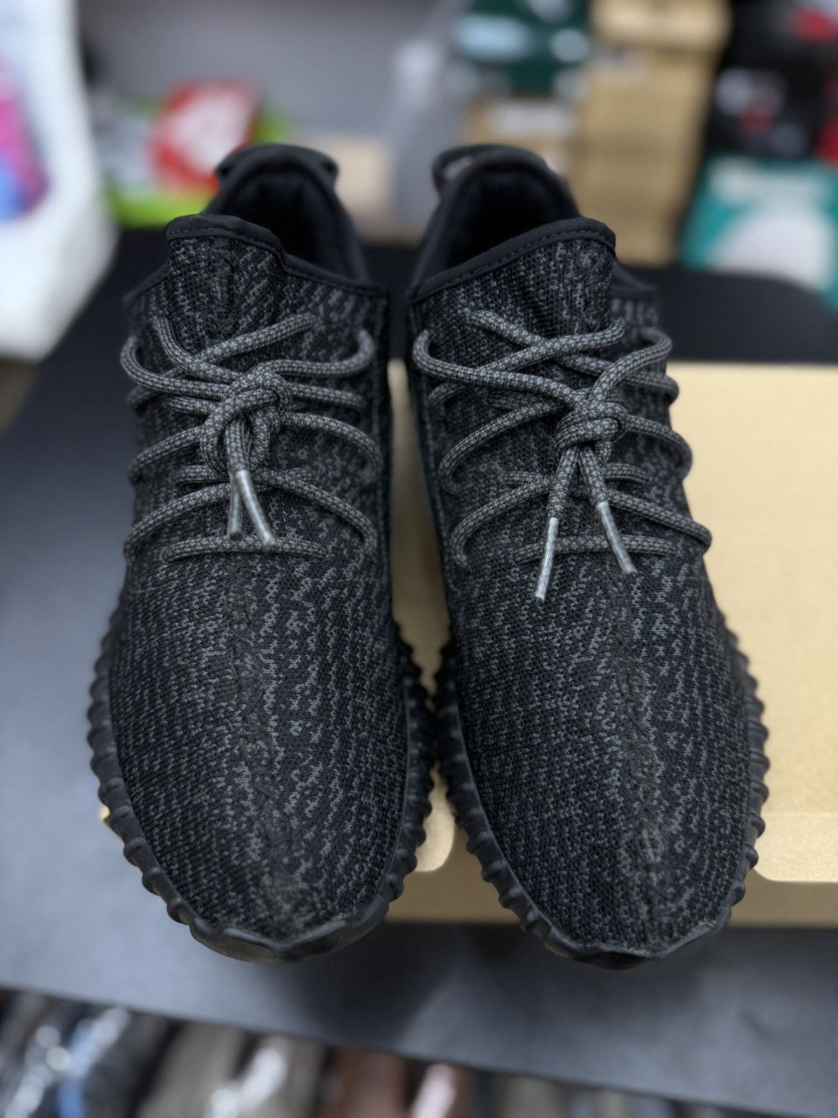 Yeezy Yeezy 350 Pirate Black (2016) Size 11 Pre Owned 🧼 Size US 11 / EU 44 - 9 Thumbnail